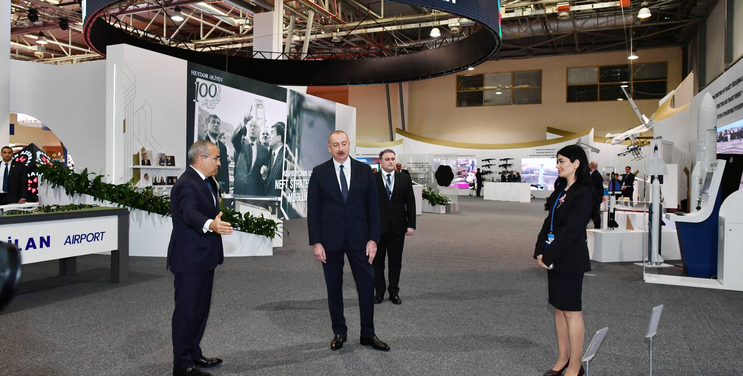 Ilham Aliyev attended inauguration of exhibition of SPECA countries