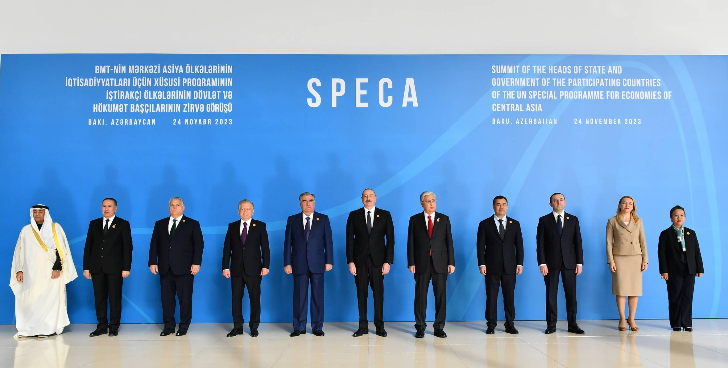 Ilham Aliyev attended the Summit of UN Special Program for the Economies of Central Asia – SPECA