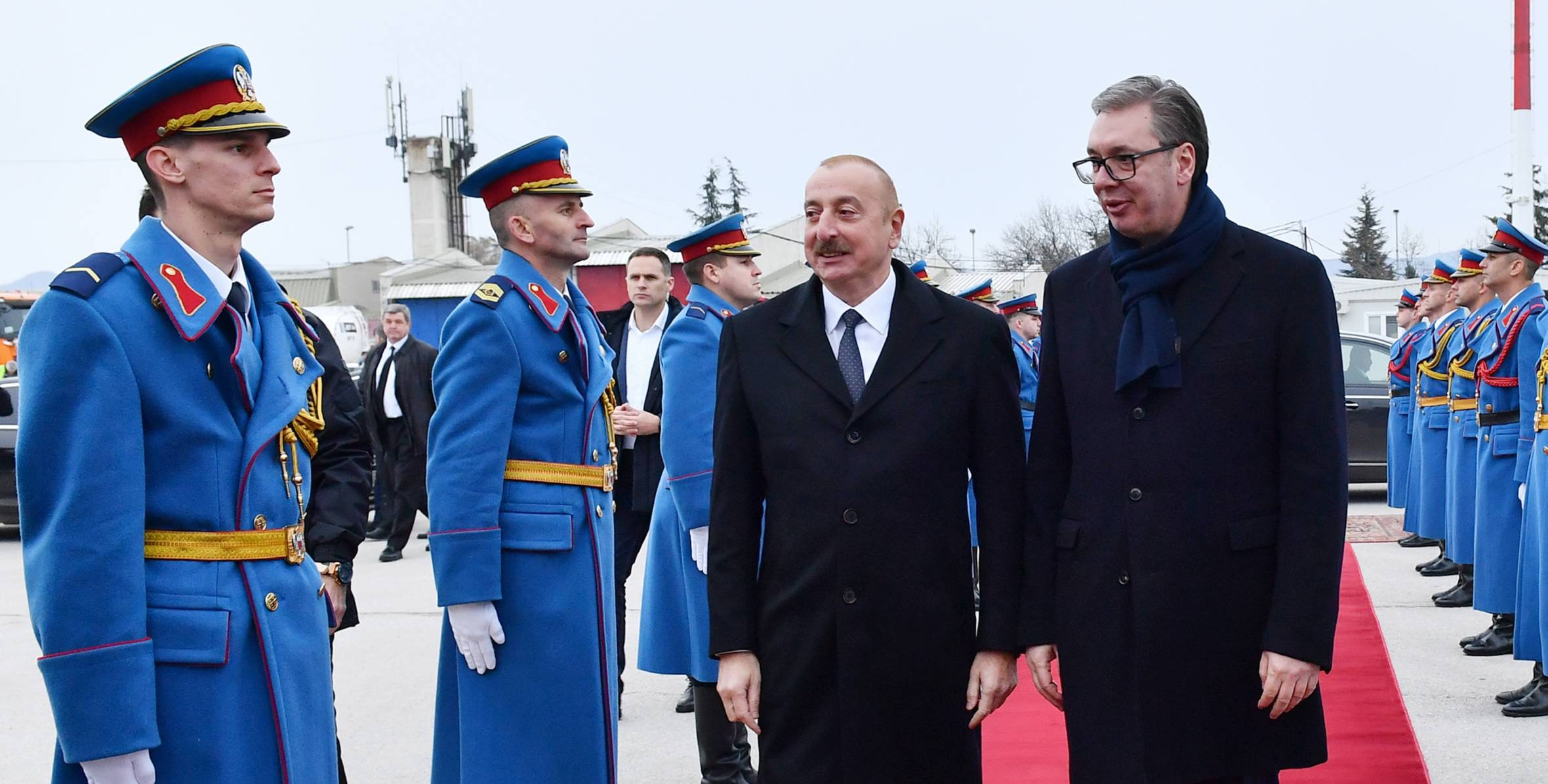 Ilham Aliyev concluded his visit to Serbia