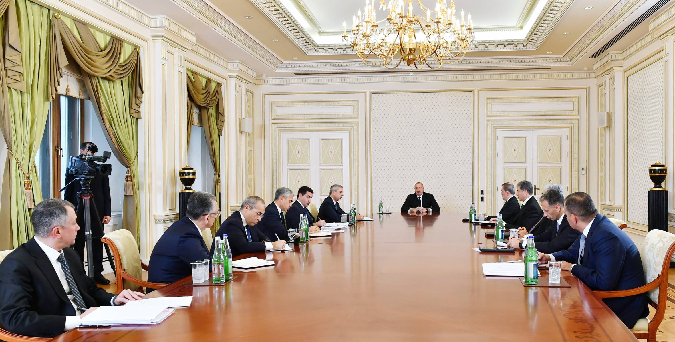 Ilham Aliyev chaired meeting regarding hosting of COP29 in Azerbaijan next year