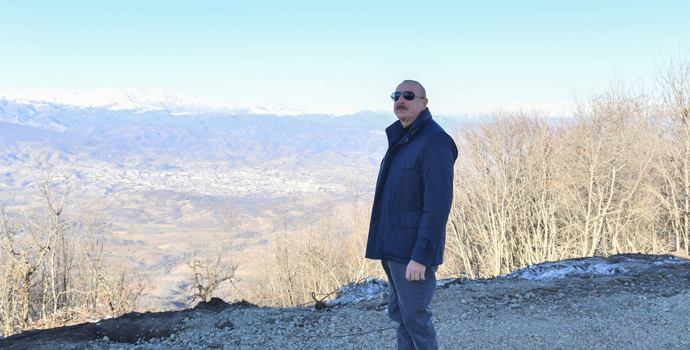 Ильхам Алиев побывал в селе Дагдаган Ходжалинского района