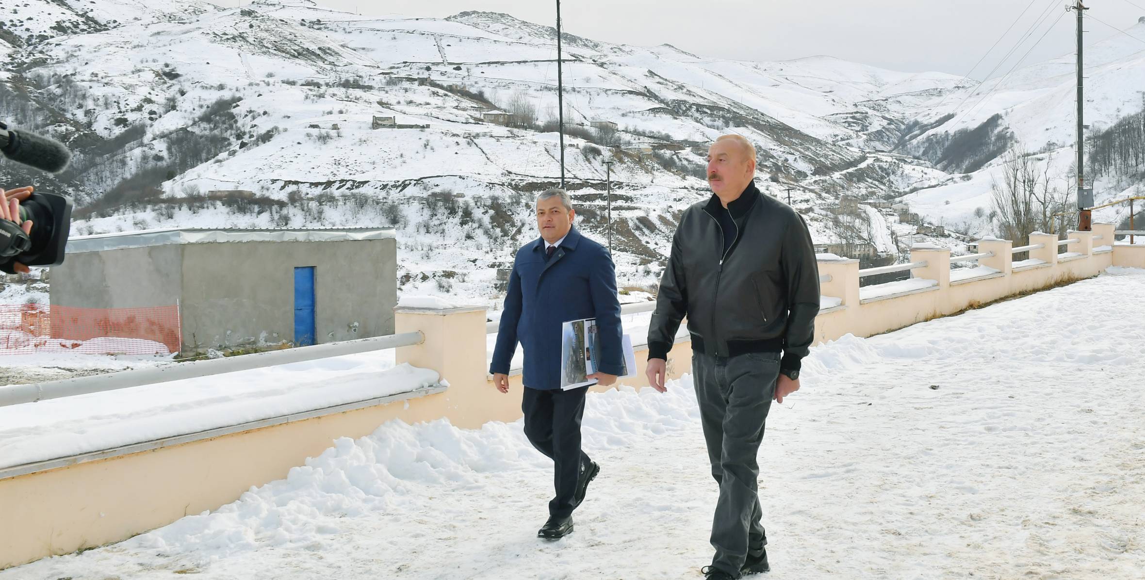 Ильхам Алиев посетил поселок Туршсу Шушинского района 