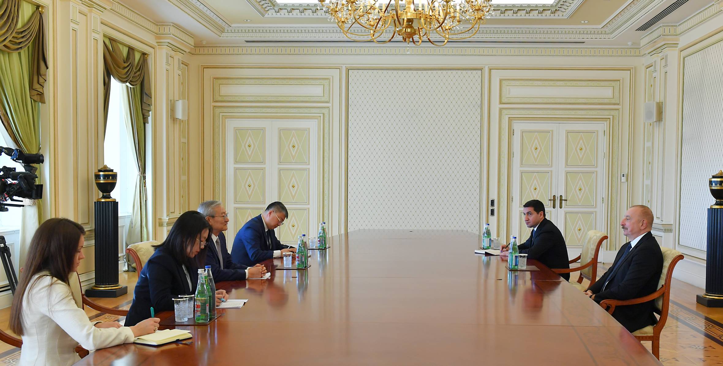 Ilham Aliyev received Secretary-General of Shanghai Cooperation Organization