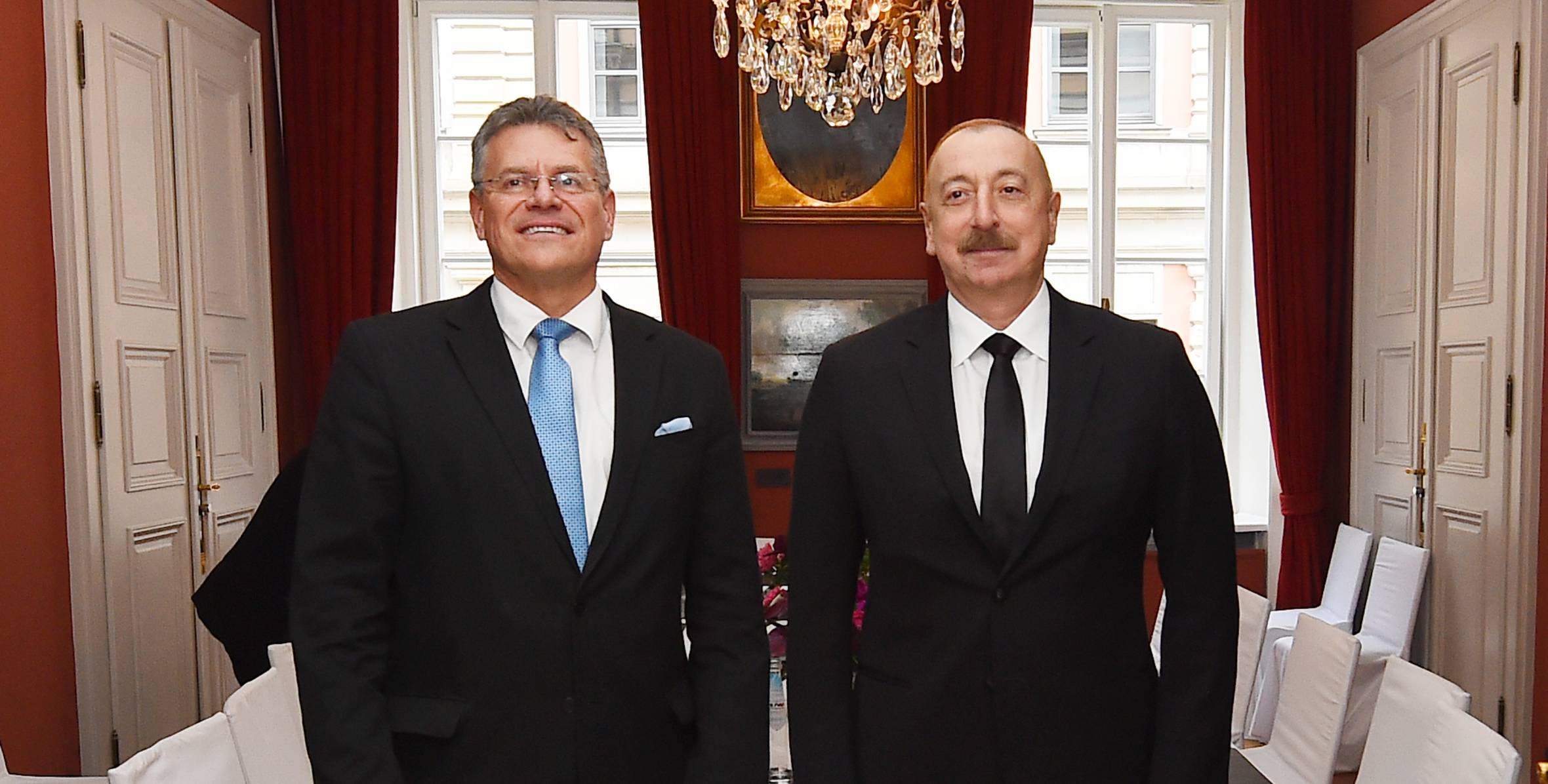 Cостоялась встреча Ильхама Алиева с исполнительным вице-президентом Еврокомиссии