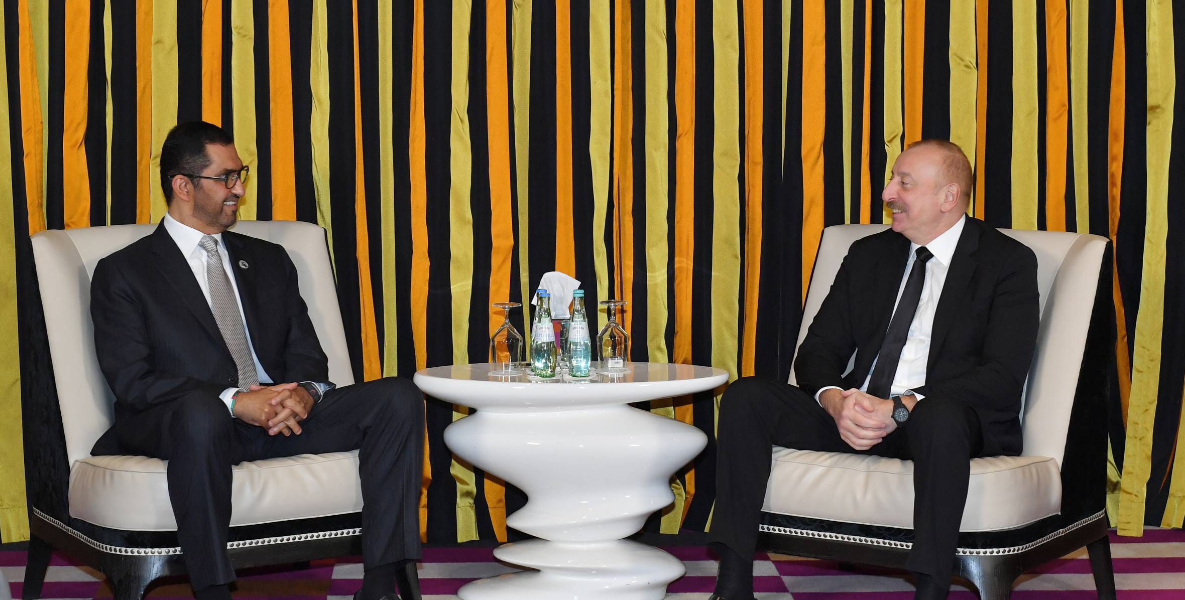 Ilham Aliyev met with UAE Minister of Industry and Advanced Technology