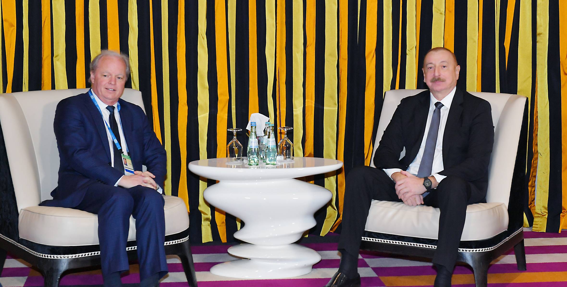 İlham Əliyev ilə Dünya Bankının baş idarəedici direktorunun görüşü olub