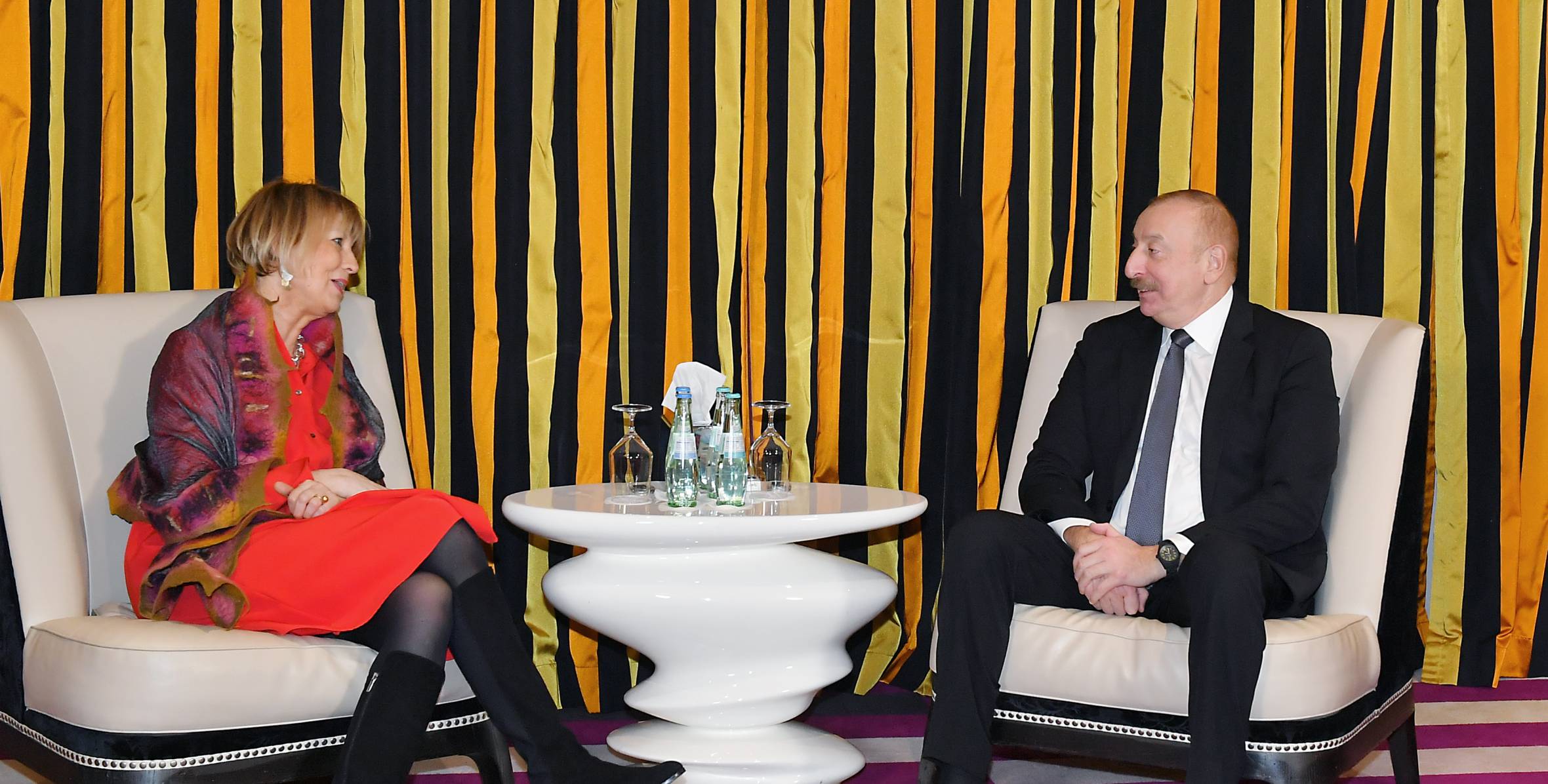 Состоялась встреча Ильхама Алиева с генеральным секретарем ОБСЕ Хельгой-Марией Шмид