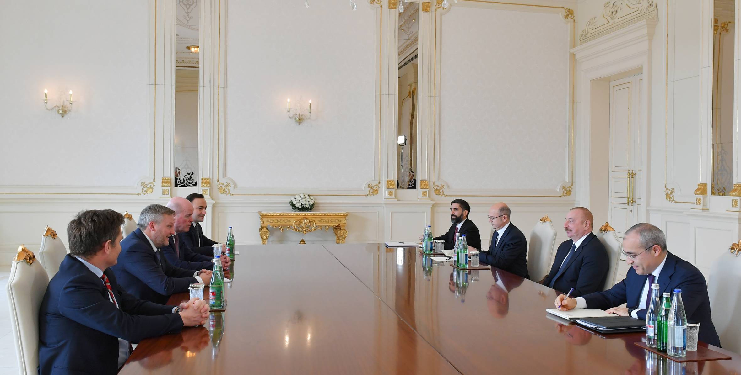 Ilham Aliyev has received bp Chief Executive Officer