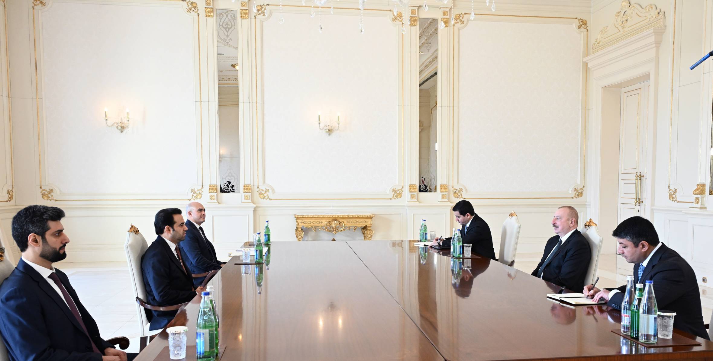 Ilham Aliyev received Secretary-General of Muslim Council of Elders