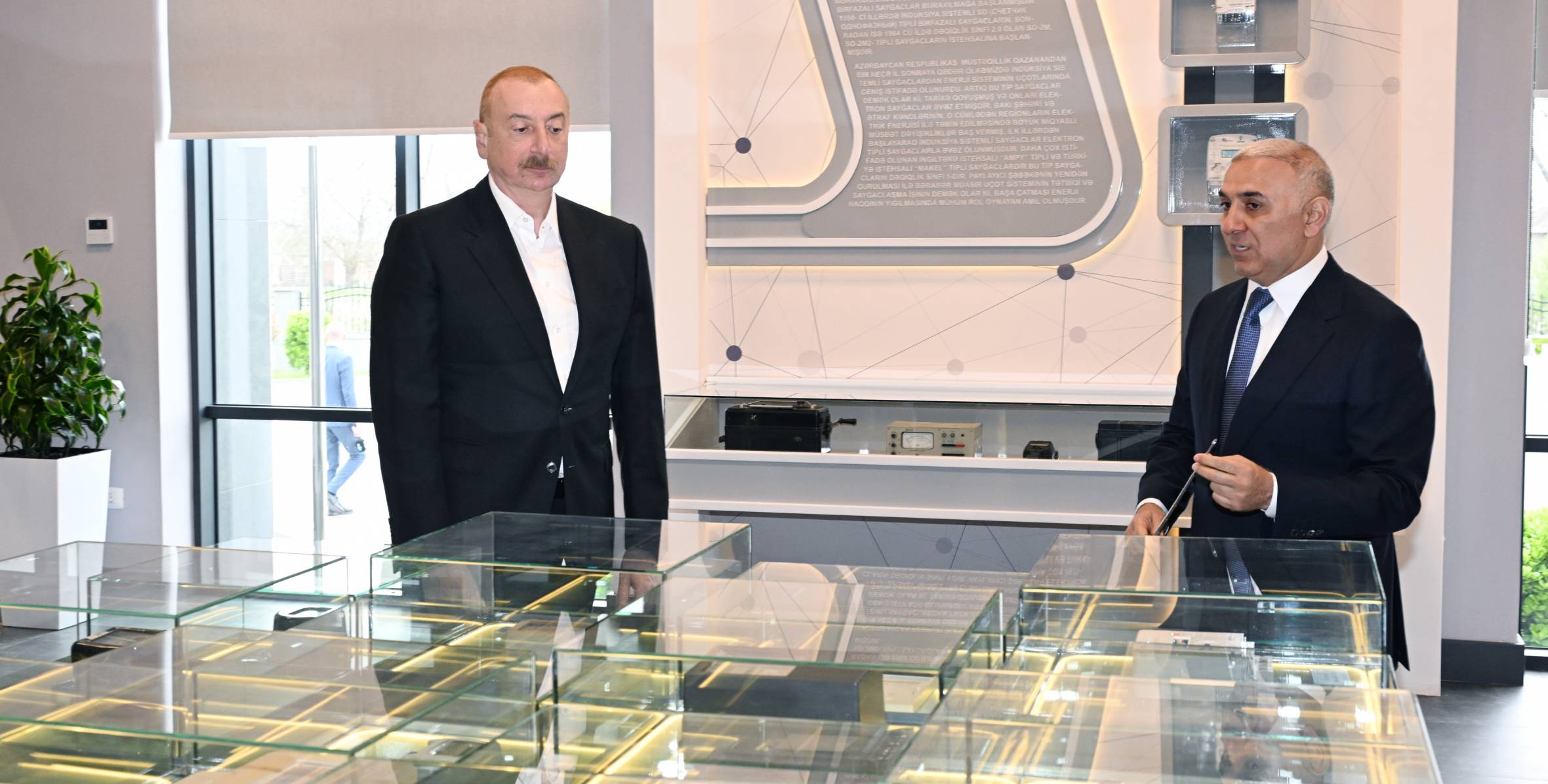Ilham Aliyev has participated in the opening ceremonies of the 110/35/10 kV "Hajialili" power substation and the Regional Training Center owned by Azerishig OJSC