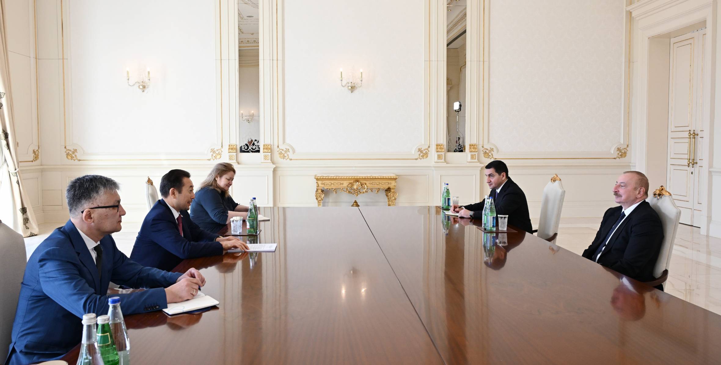 Ilham Aliyev received Secretary General of Conference on Interaction and Confidence Building Measures in Asia