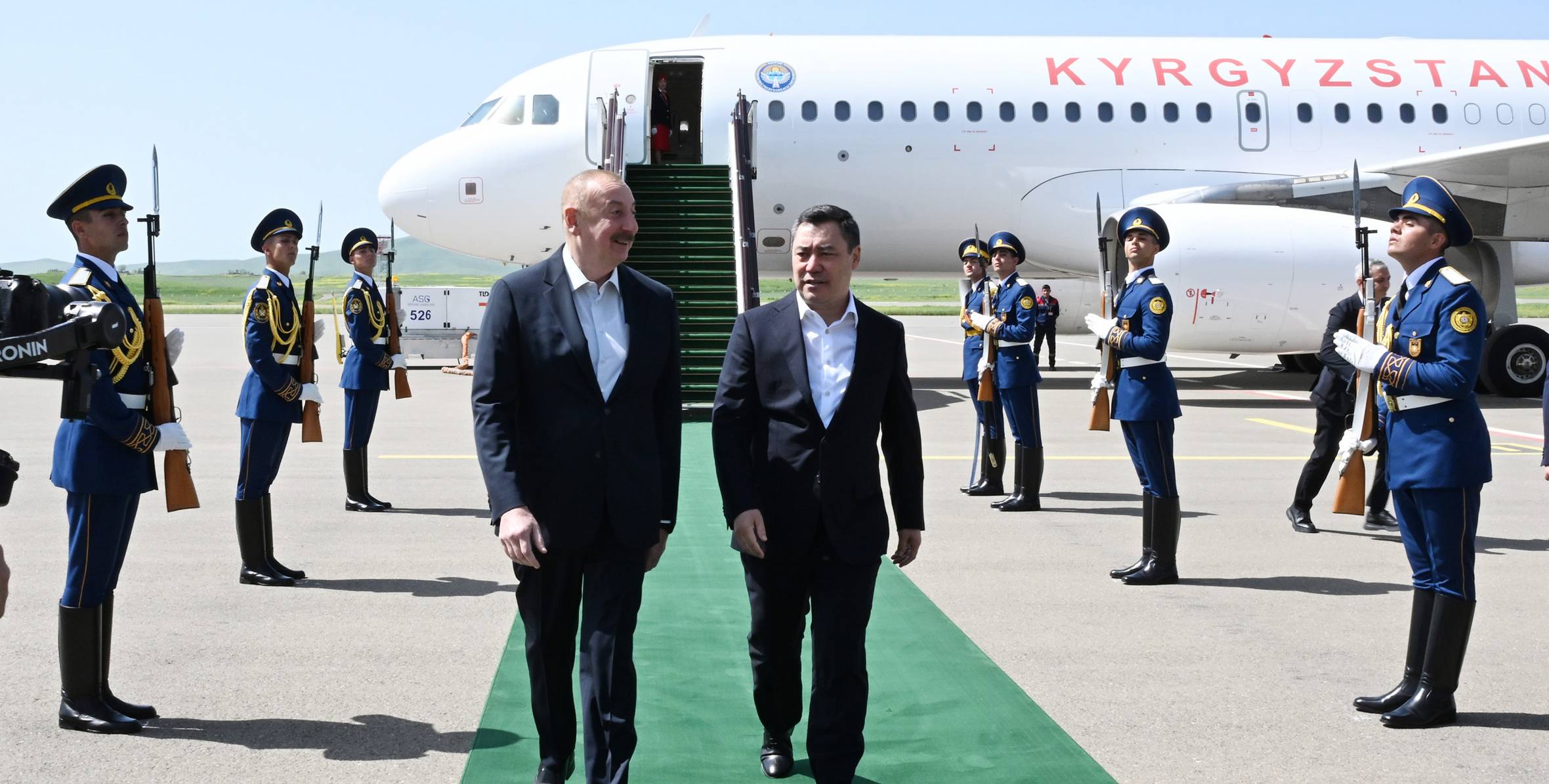 President of Kyrgyzstan Sadyr Zhaparov, who is on state visit to Azerbaijan, arrived in Fuzuli district