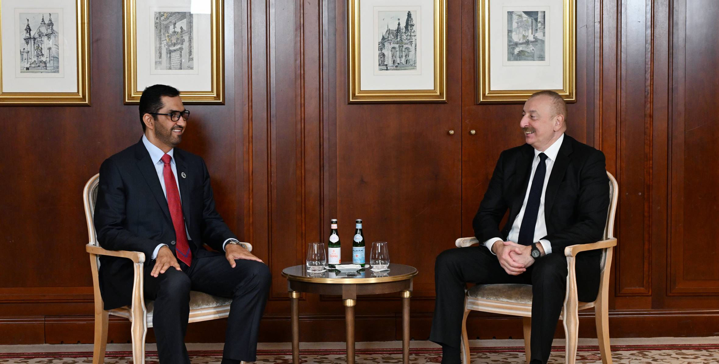 Ilham Aliyev held meeting with UAE Minister of Industry and Advanced Technology