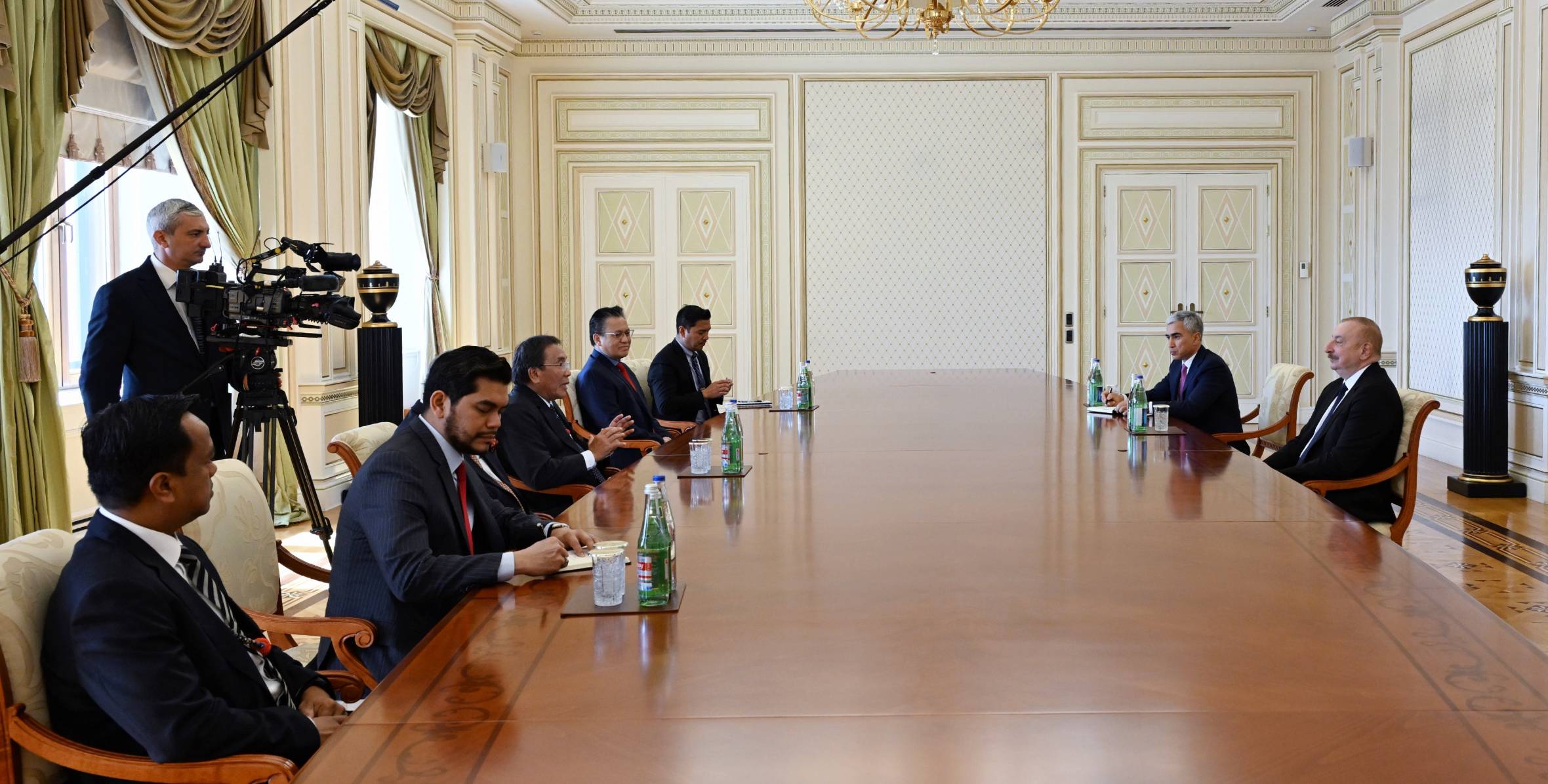Ilham Aliyev received President of the Senate of the Malaysian Parliament