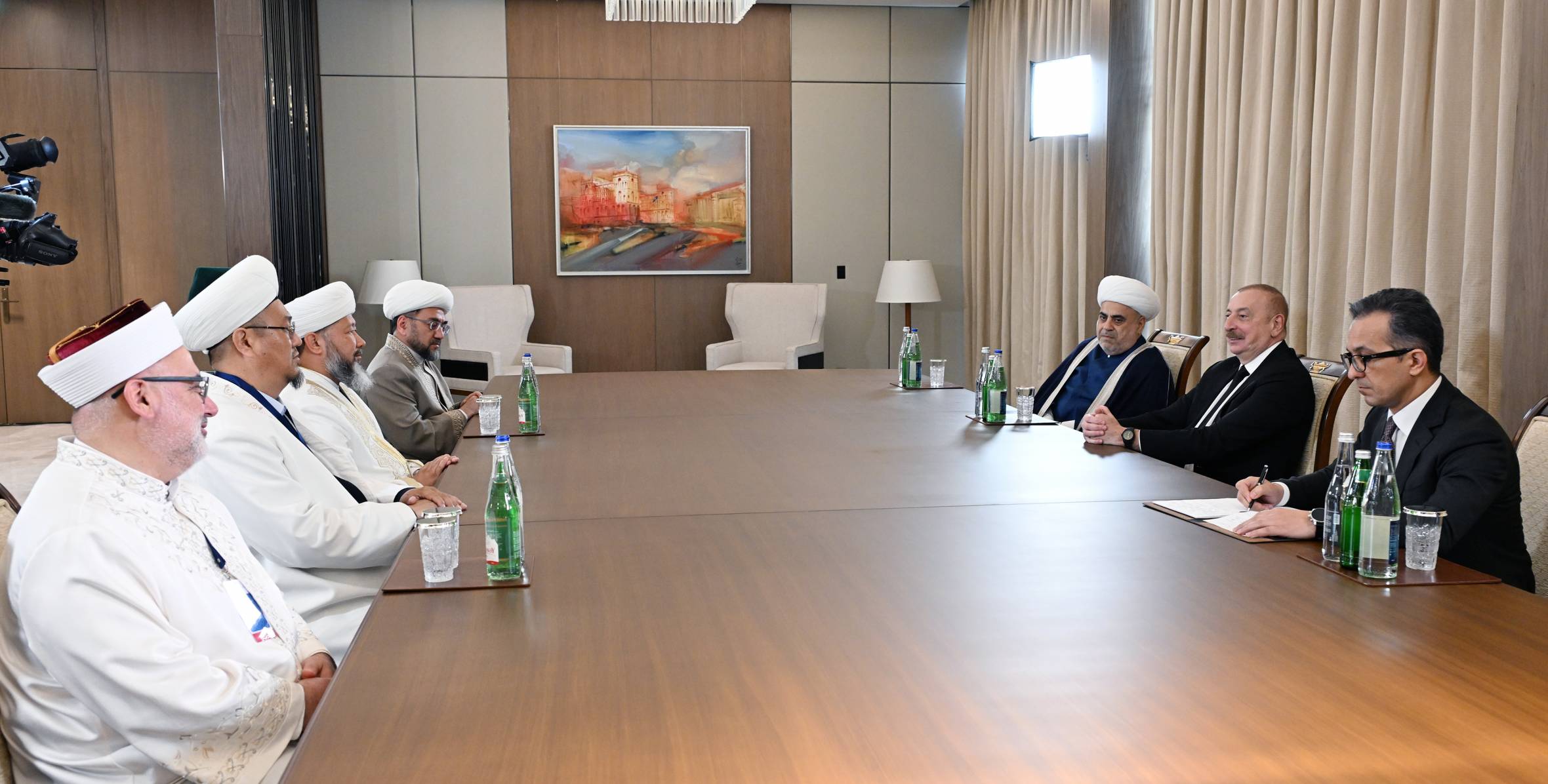 Ilham Aliyev received delegation consisting of religious leaders of member and observer countries of Organization of Turkic States