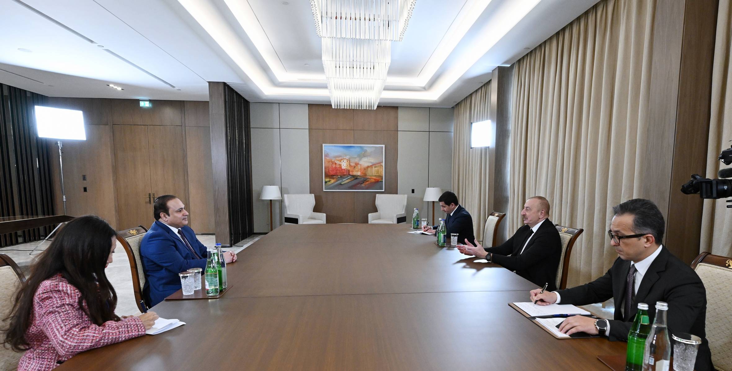 Ильхам Алиев принял генерального секретаря KAICIID