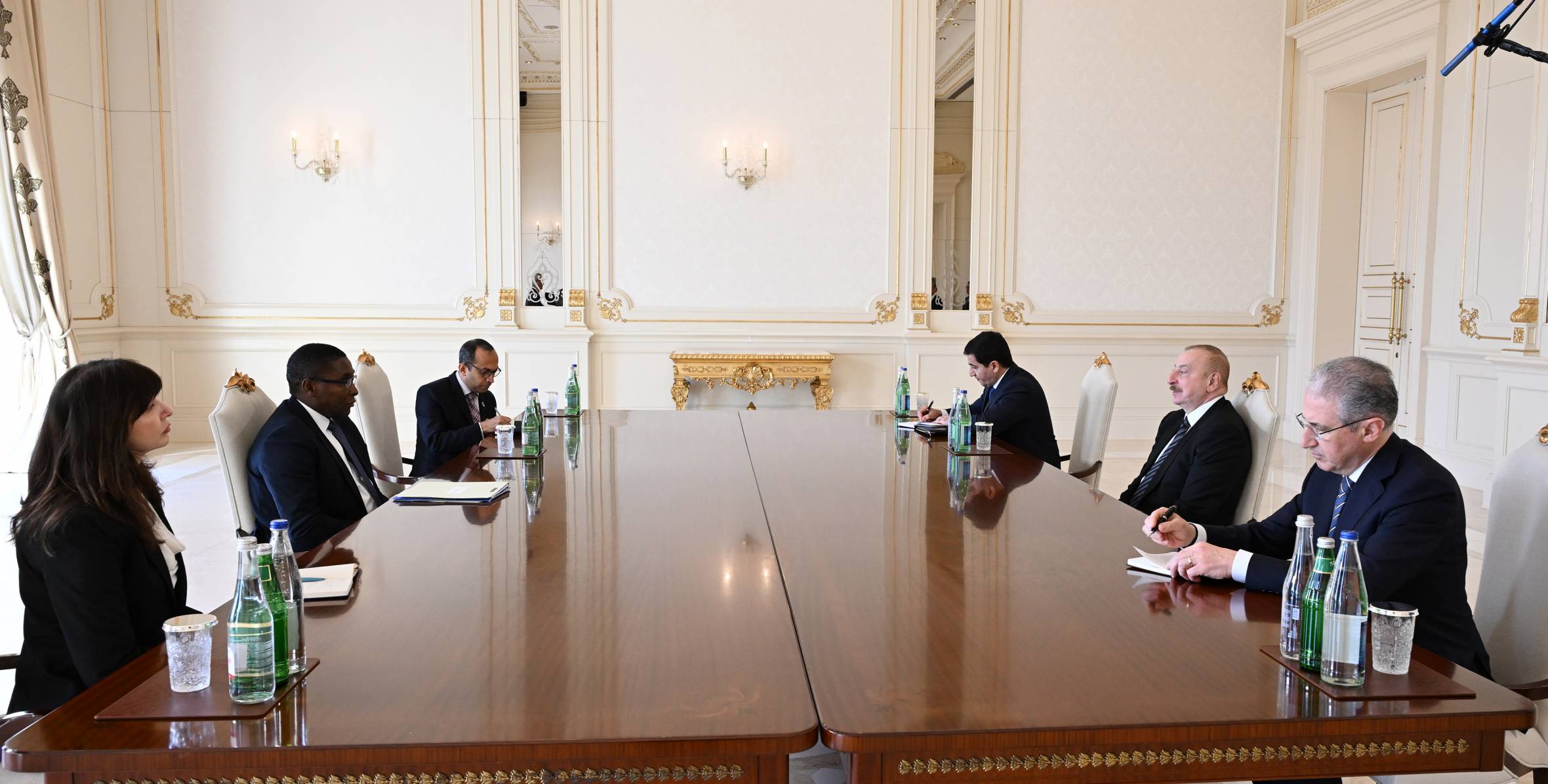 Ilham Aliyev received Special Adviser to UN Secretary-General