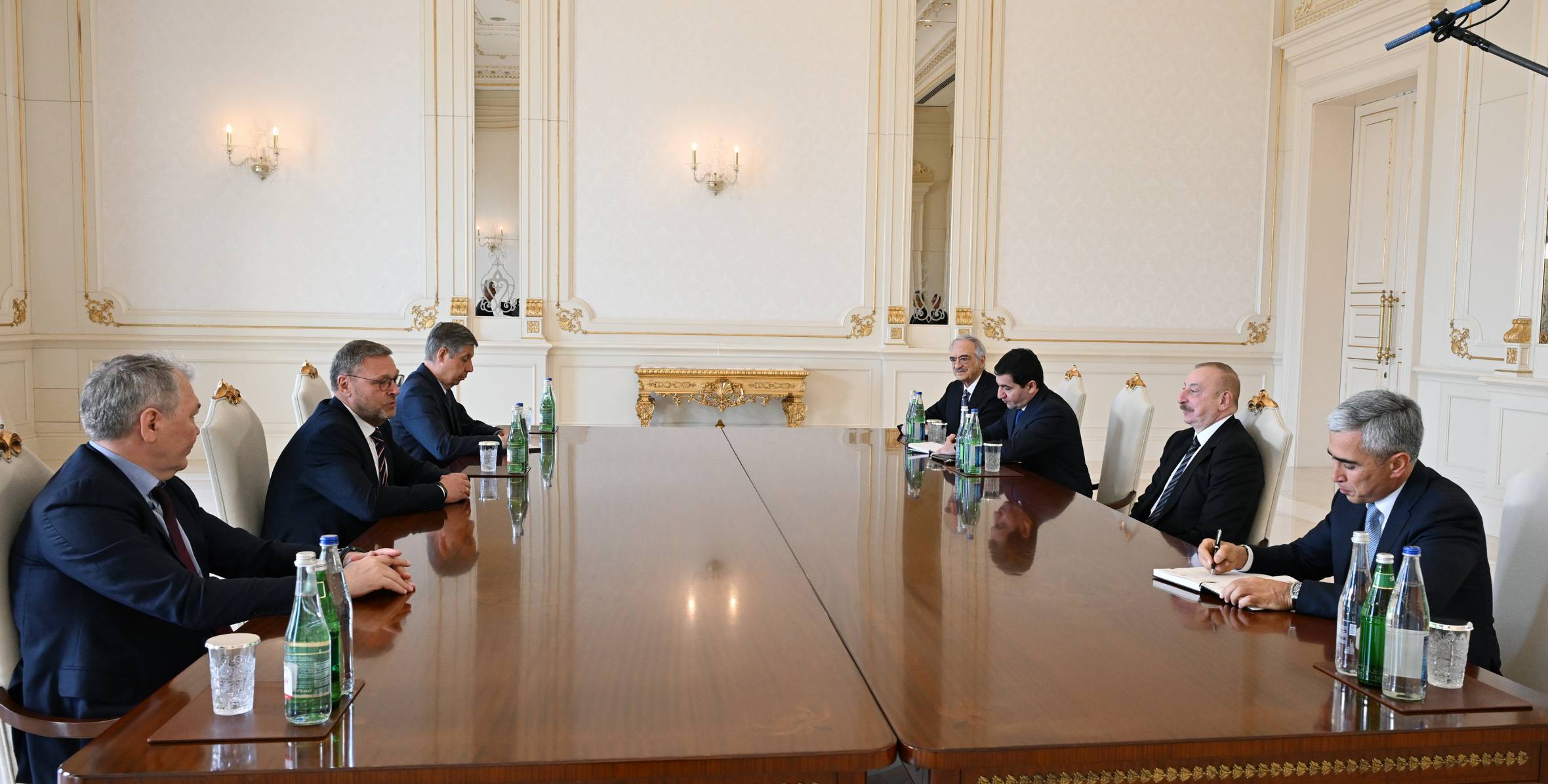 Ilham Aliyev received Deputy Speaker of Russian Federation Council and Chairman of State Duma Committee