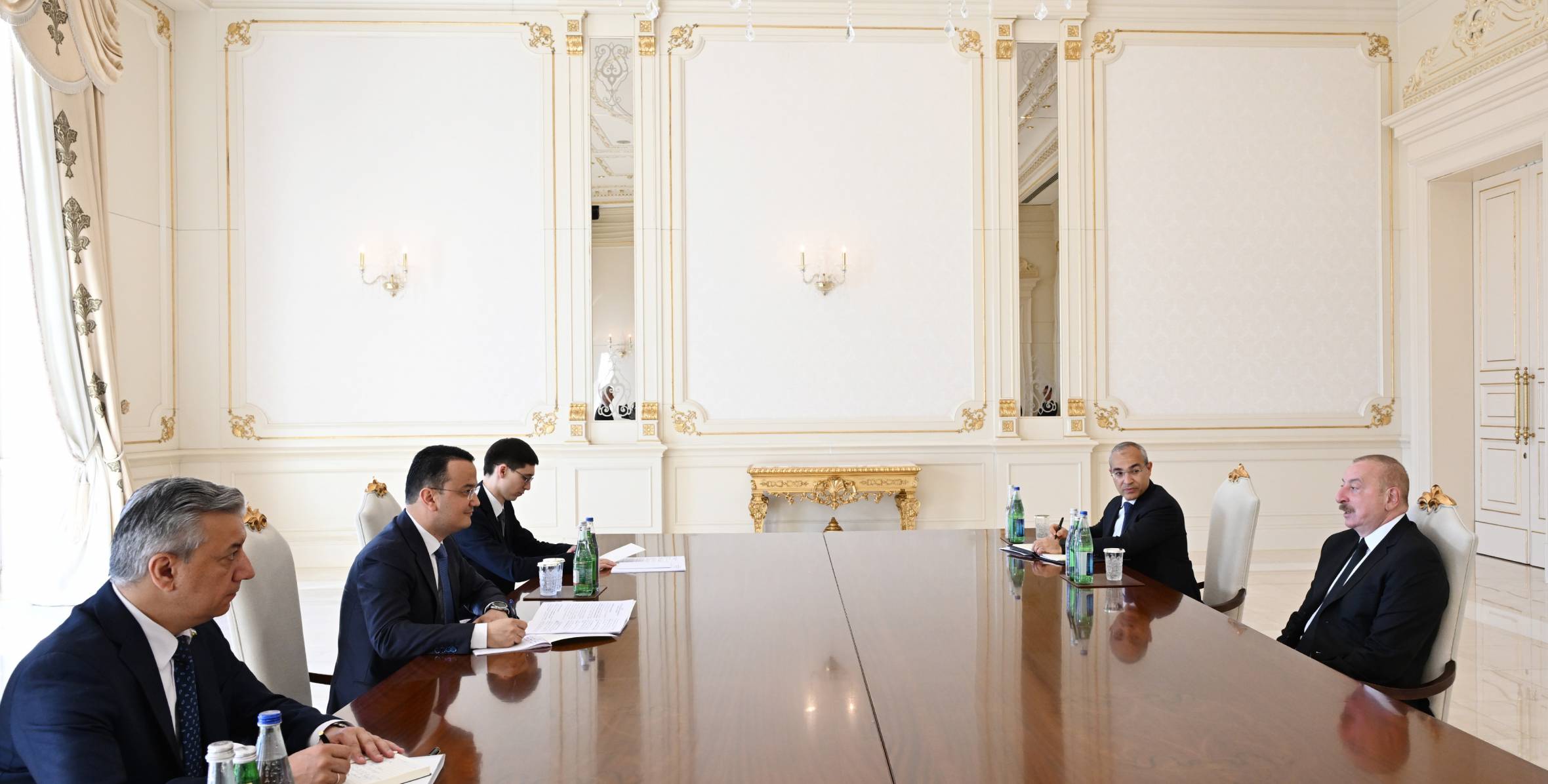 Ilham Aliyev received Minister of Investment, Industry and Trade of Uzbekistan