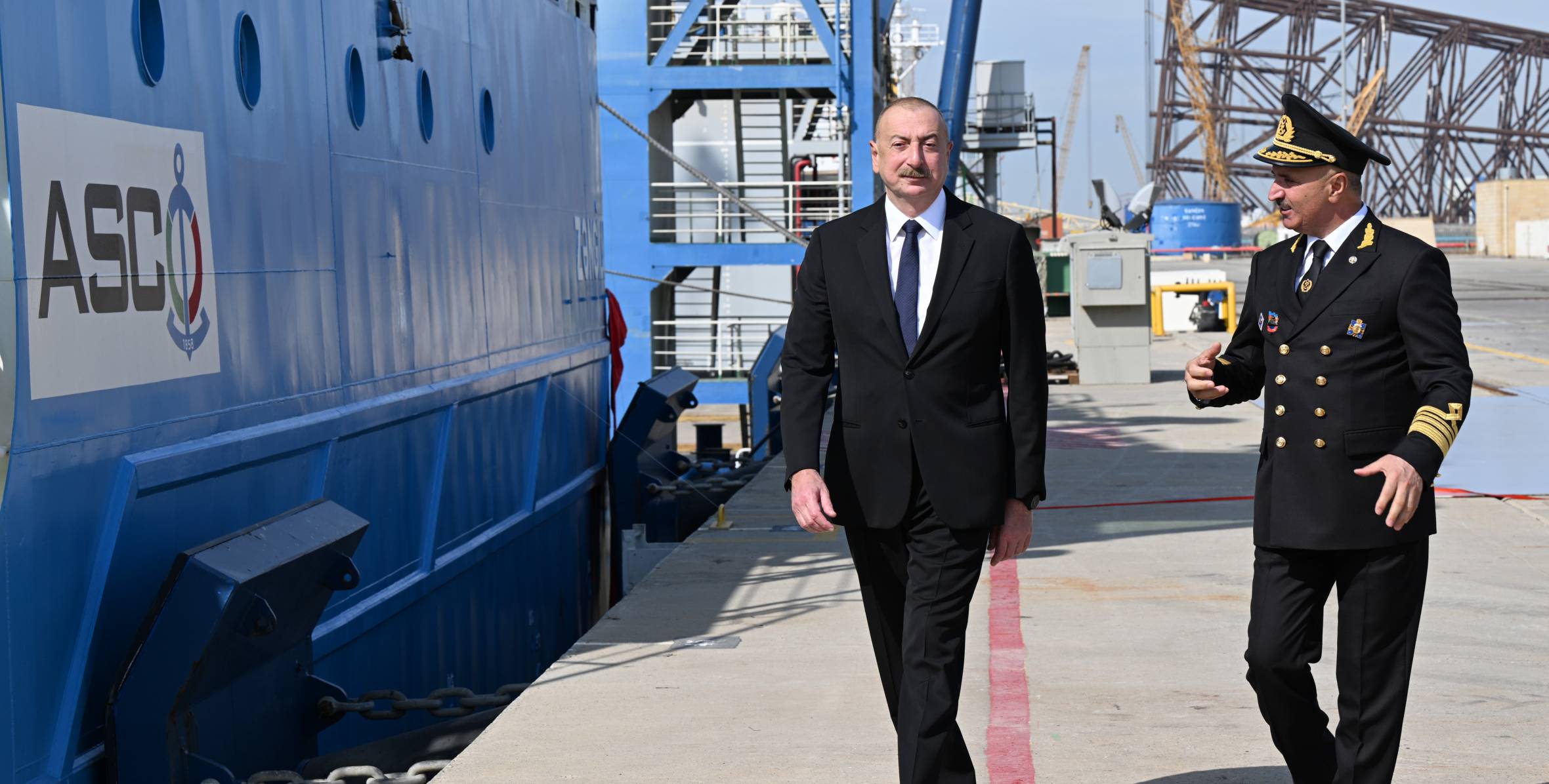 Ilham Aliyev participated in ceremony to commission "Zangilan" tanker