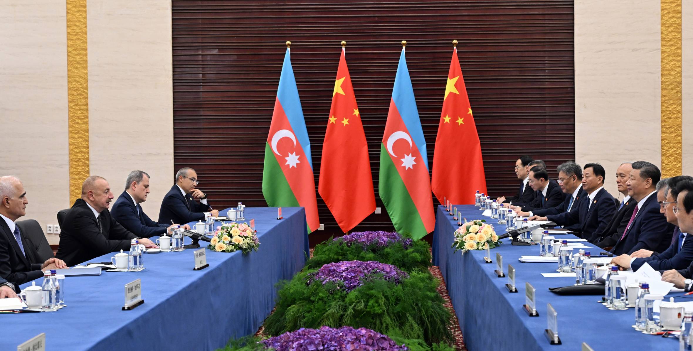 Joint Declaratıon of the Republic of Azerbaijan and the People’s Republic of China on the establishment of a strategic partnership was adopted in Astana