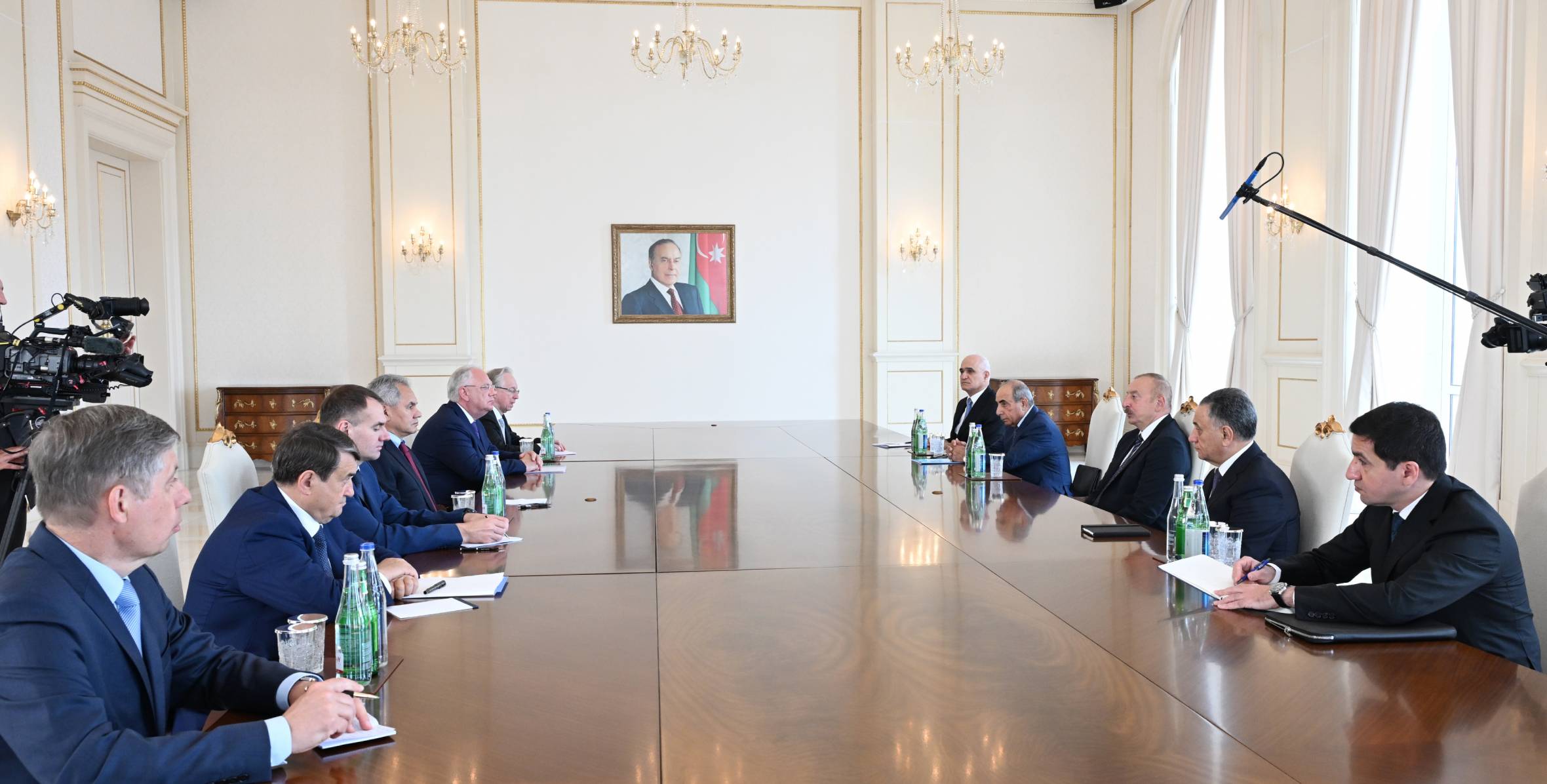 Ilham Aliyev received Secretary of Russian Federation Security Council