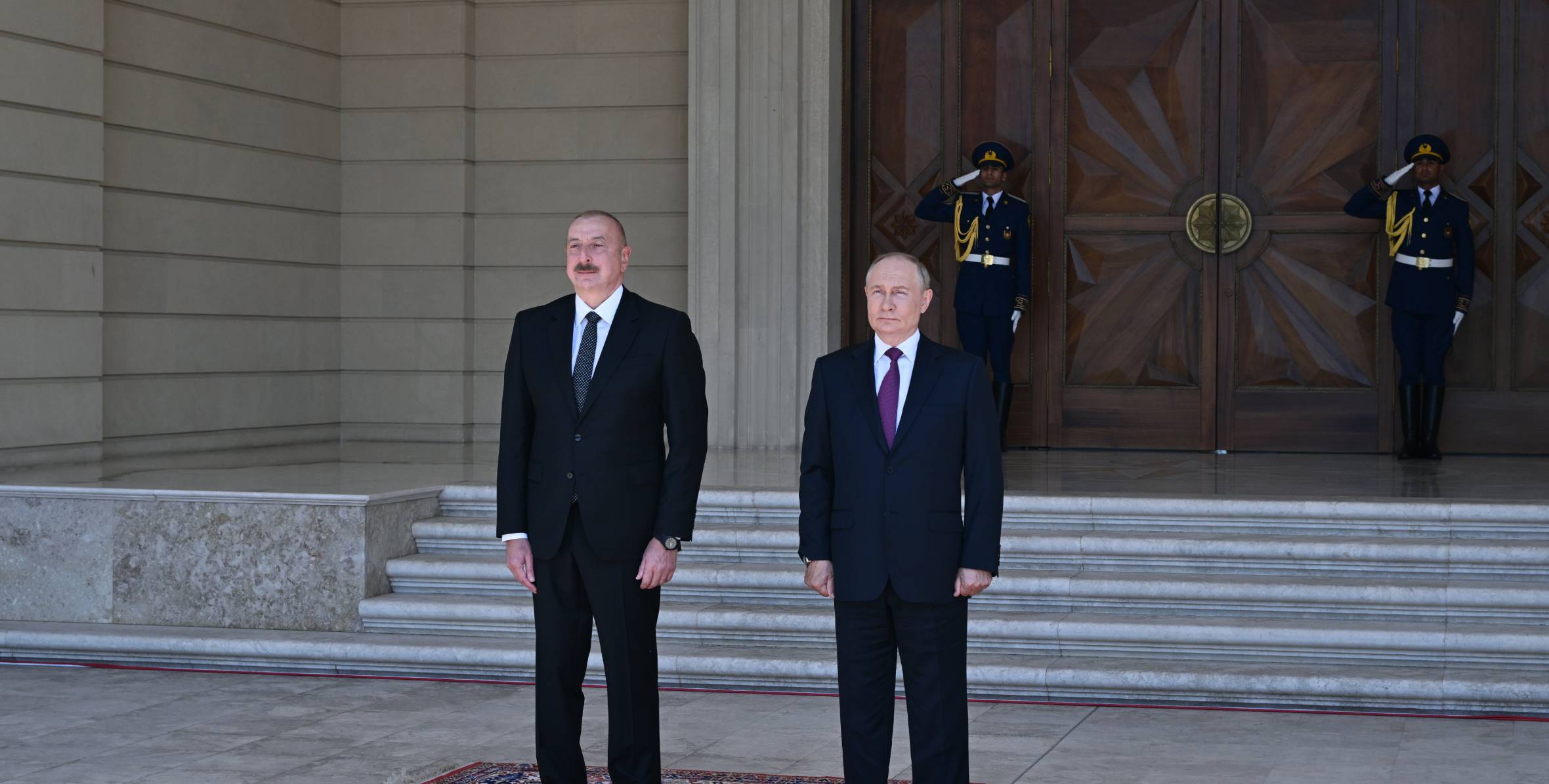 Official welcome ceremony was held for President of Russia Vladimir Putin