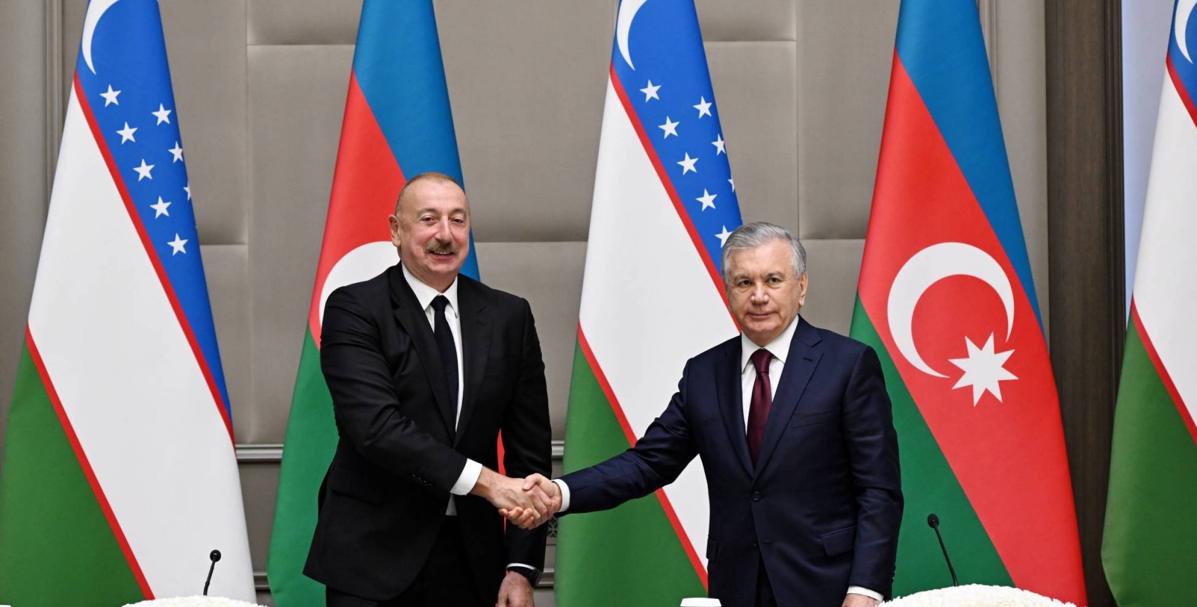 Visit of Ilham Aliyev to Uzbekistan