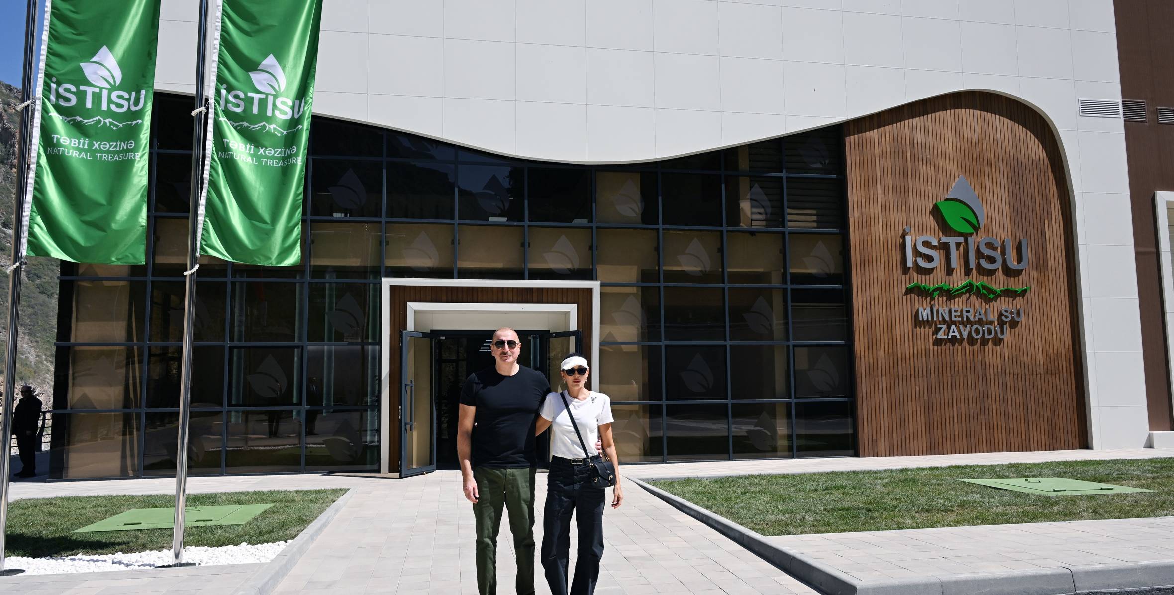 Ilham Aliyev and First Lady Mehriban Aliyeva attended inauguration of “Istisu” mineral water plant in Kalbajar