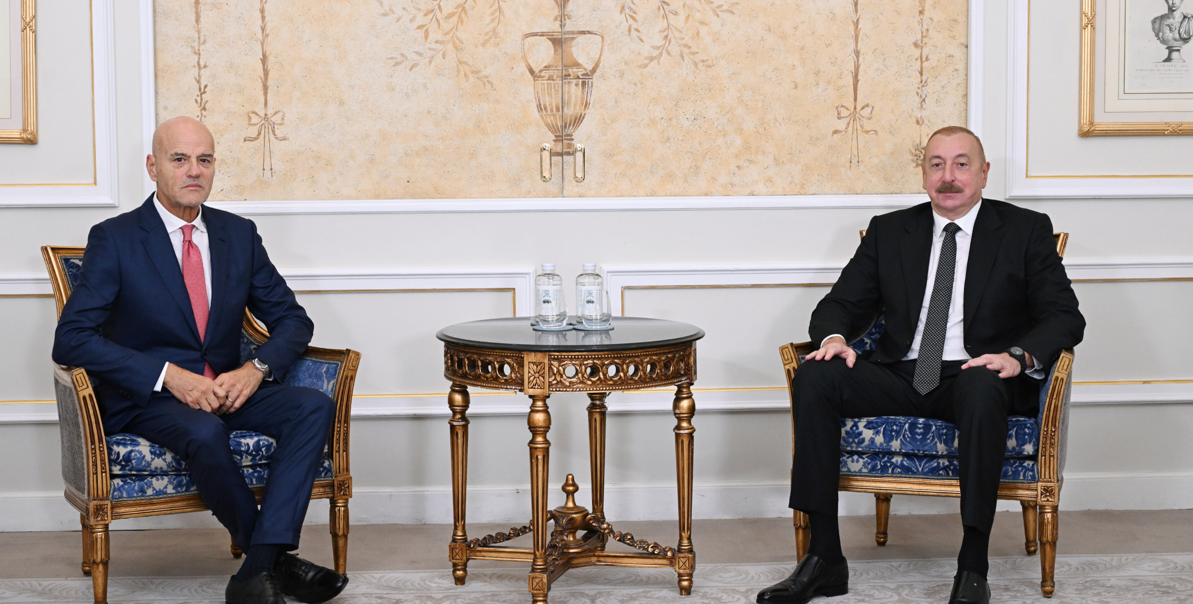 Ilham Aliyev met with CEO of Italy’s Eni S.p.A