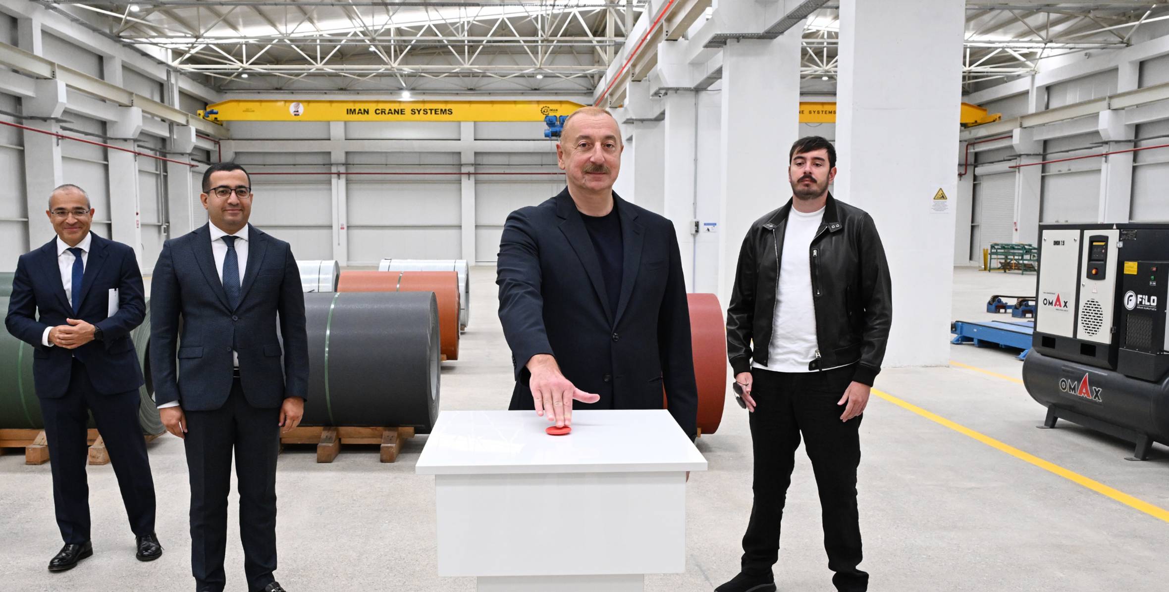 Ilham Aliyev inspected progress at Aghdam Industrial Park and attended inauguration of new plants