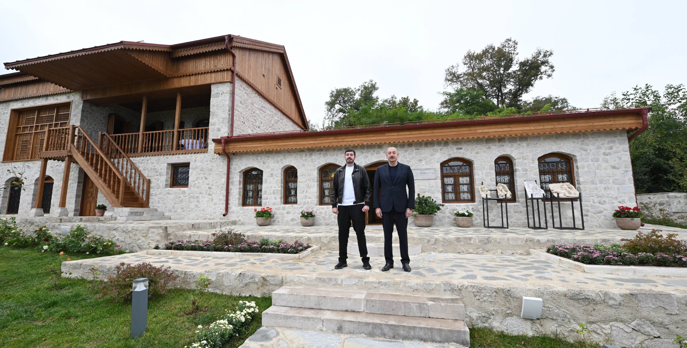 Ilham Aliyev attended reopening of Uzeyir Hajibeyli's house-museum in Shusha