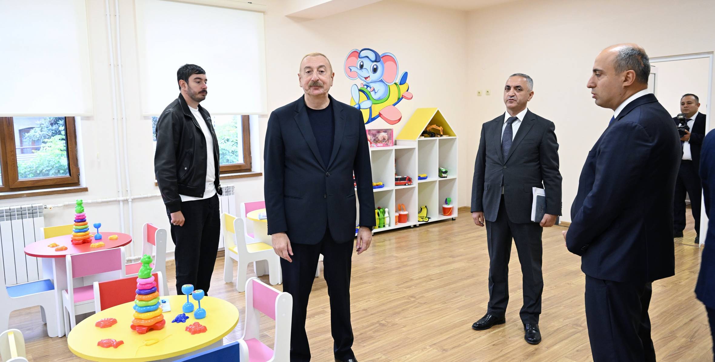 Ilham Aliyev attended the inauguration of nursery-kindergarten 1 in the city of Khankendi following its renovation