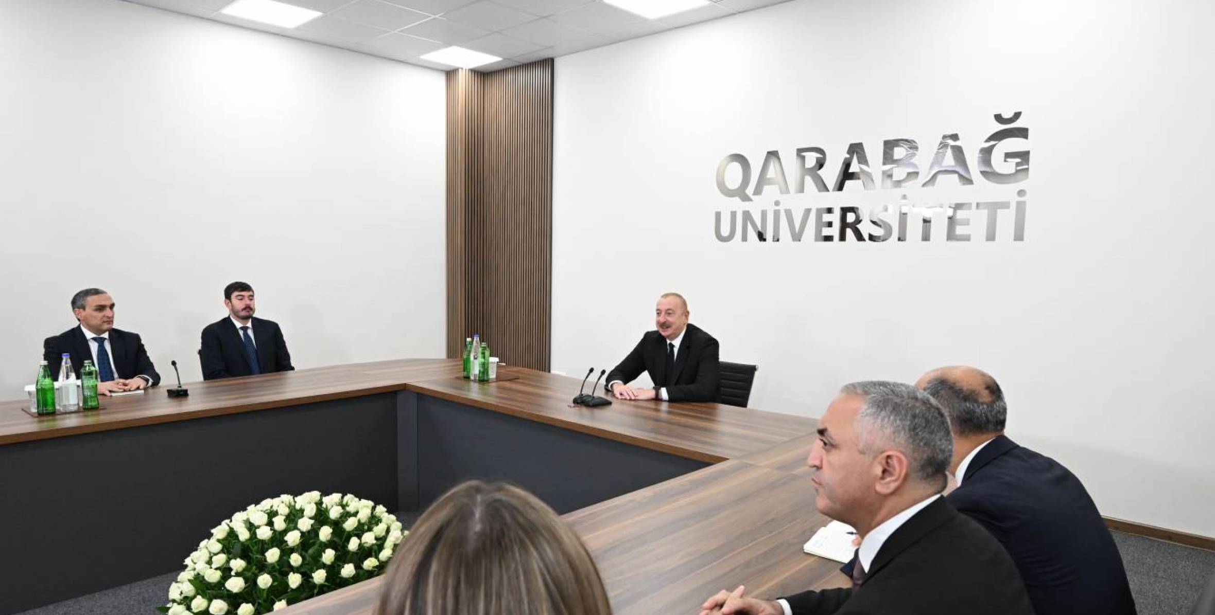 Qarabağ Universitetinin təmirdən sonra açılışında İlham Əliyevin nitqi