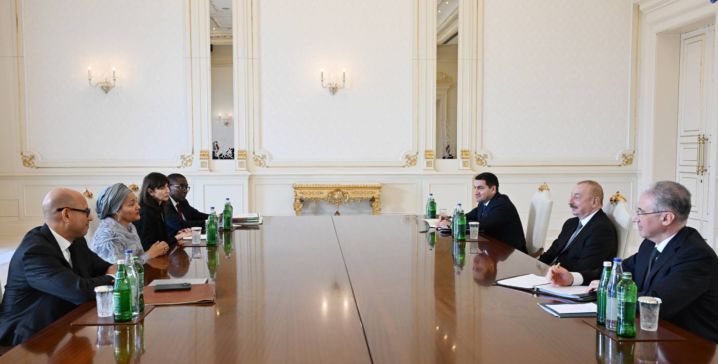 Ilham Aliyev received UN Deputy Secretary-General