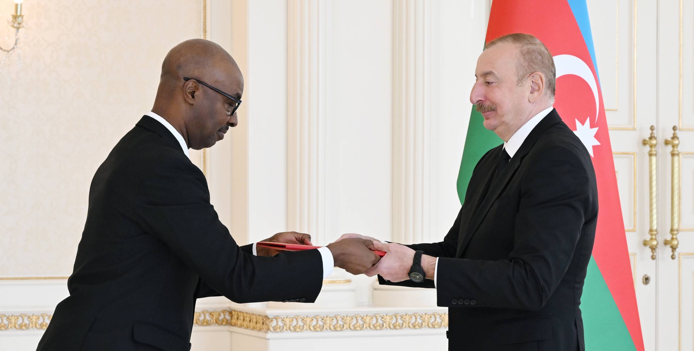 Ilham Aliyev received credentials of incoming ambassador of Rwanda to Azerbaijan