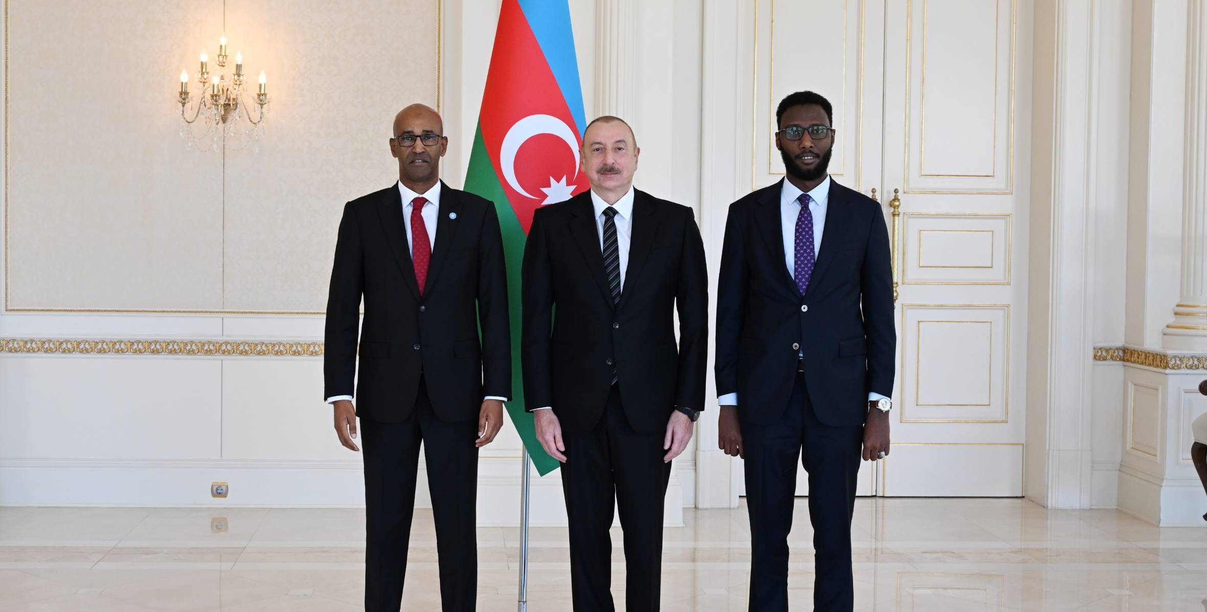 Ilham Aliyev received credentials of incoming ambassador of Somalia to Azerbaijan