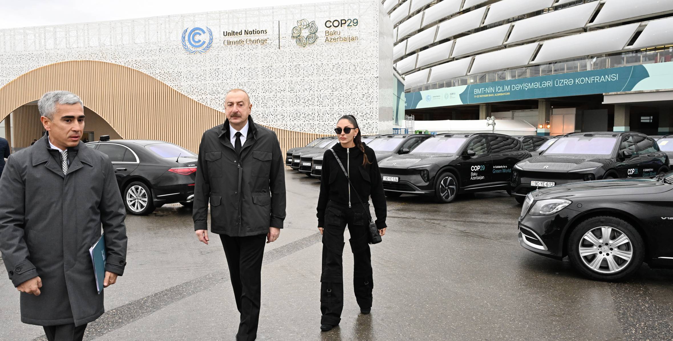 Ilham Aliyev reviewed facilities created for COP29 at the Baku Olympic Stadium area