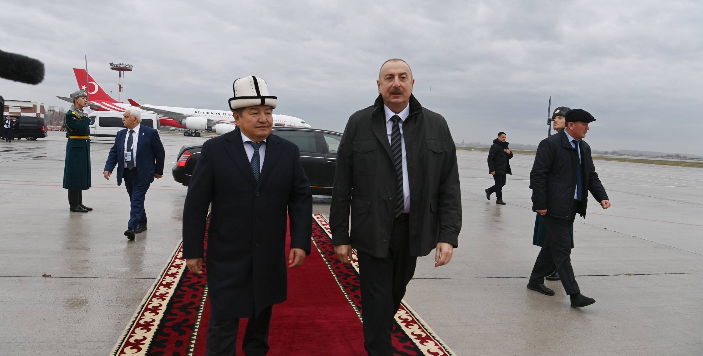 Ilham Aliyev concluded visit to Kyrgyzstan