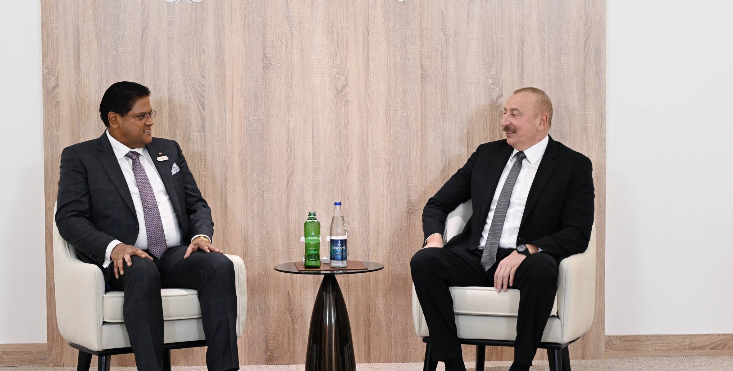 Ilham Aliyev met with President of Suriname