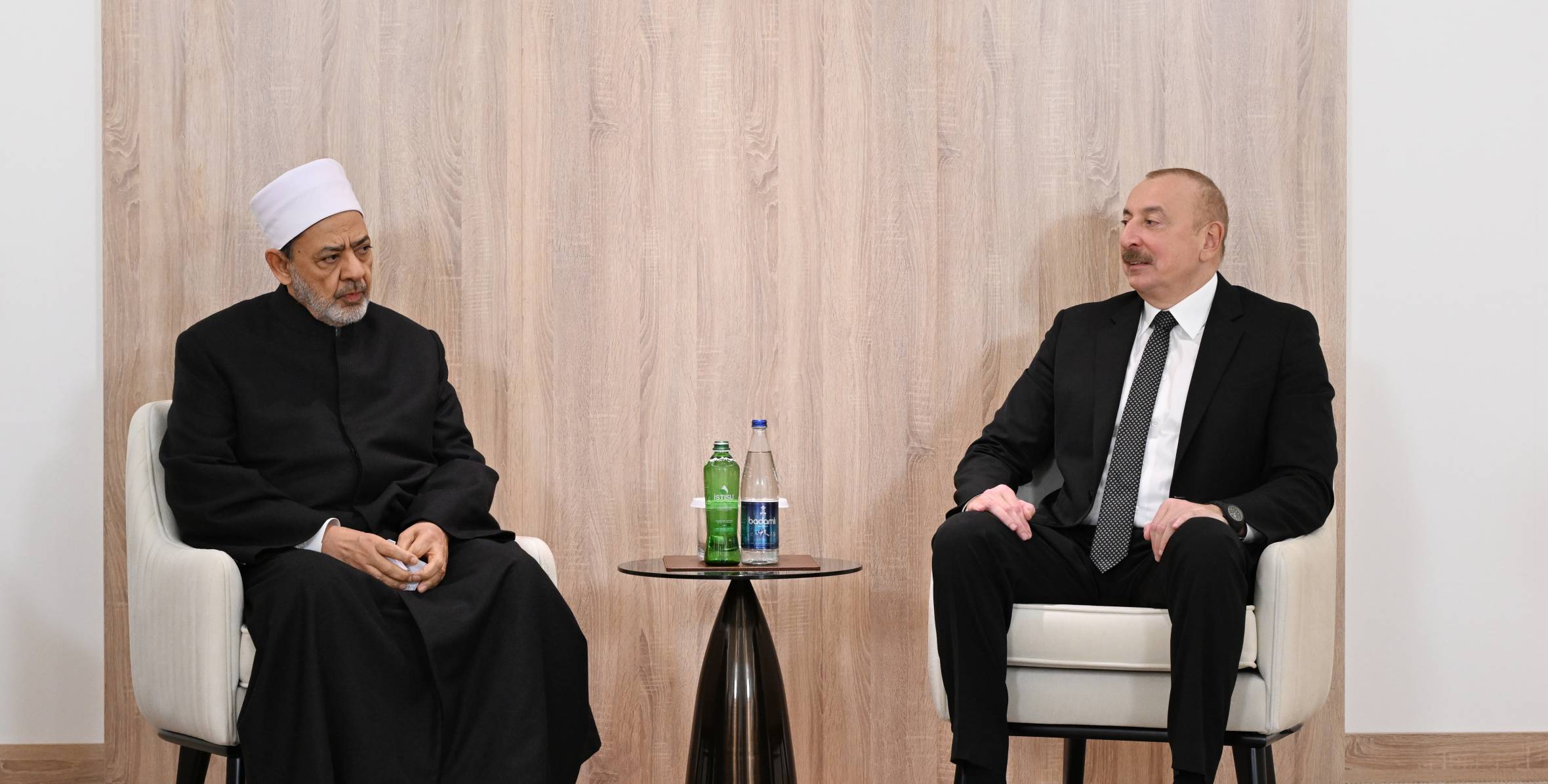 Ilham Aliyev met with Grand Imam of Al-Azhar Al-Sharif