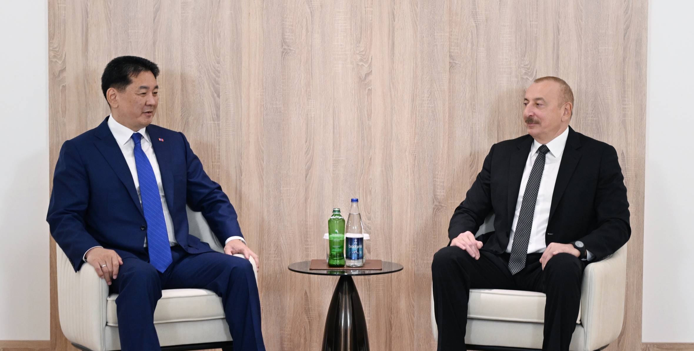 Ilham Aliyev met with President of Mongolia