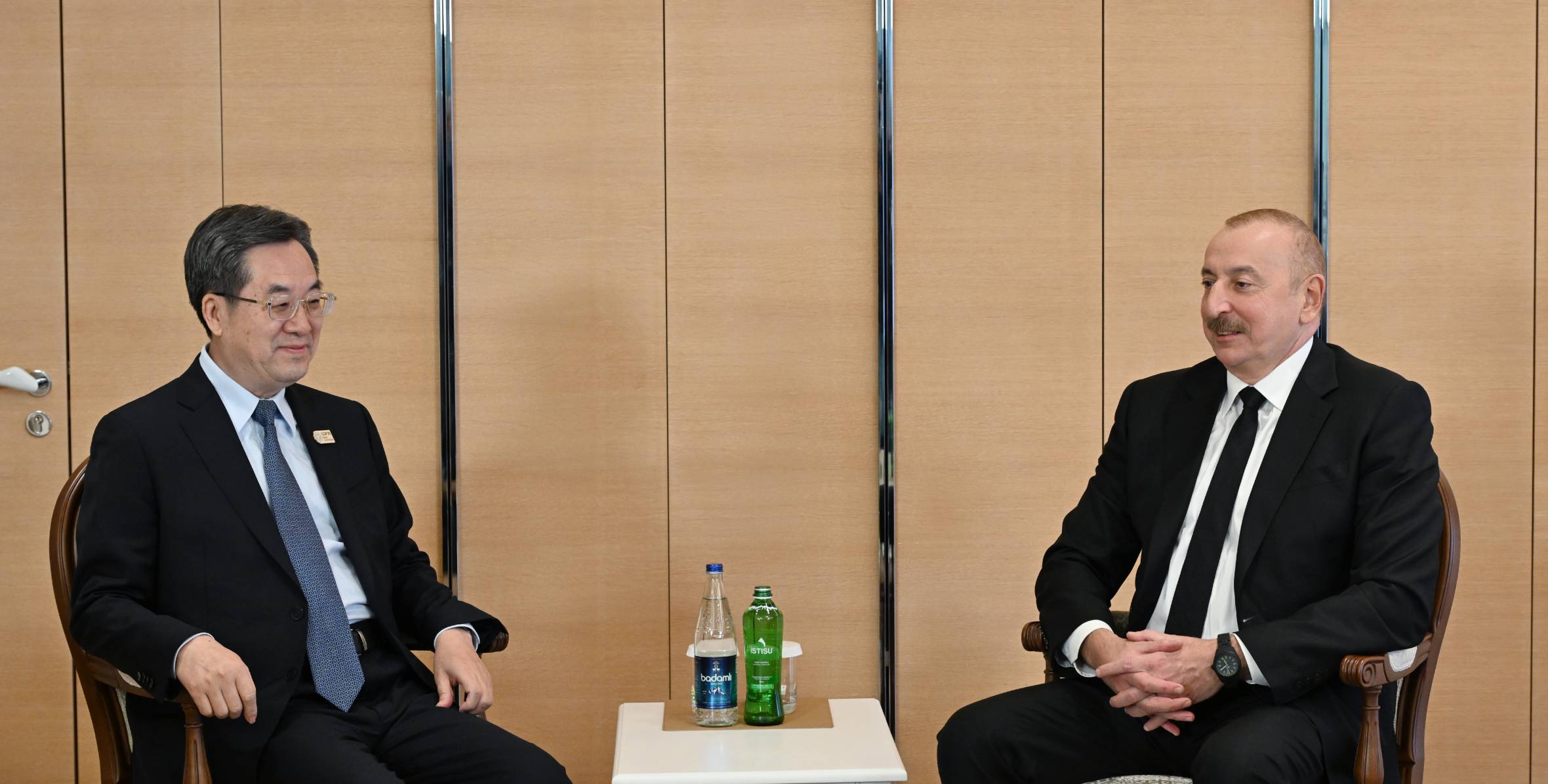 Ilham Aliyev met with Vice Premier of State Council of China