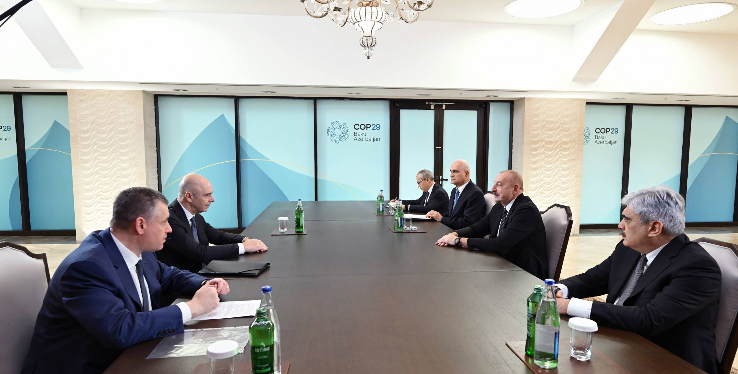 Ilham Aliyev met with Russian Finance Minister and Faction Leader in State Duma