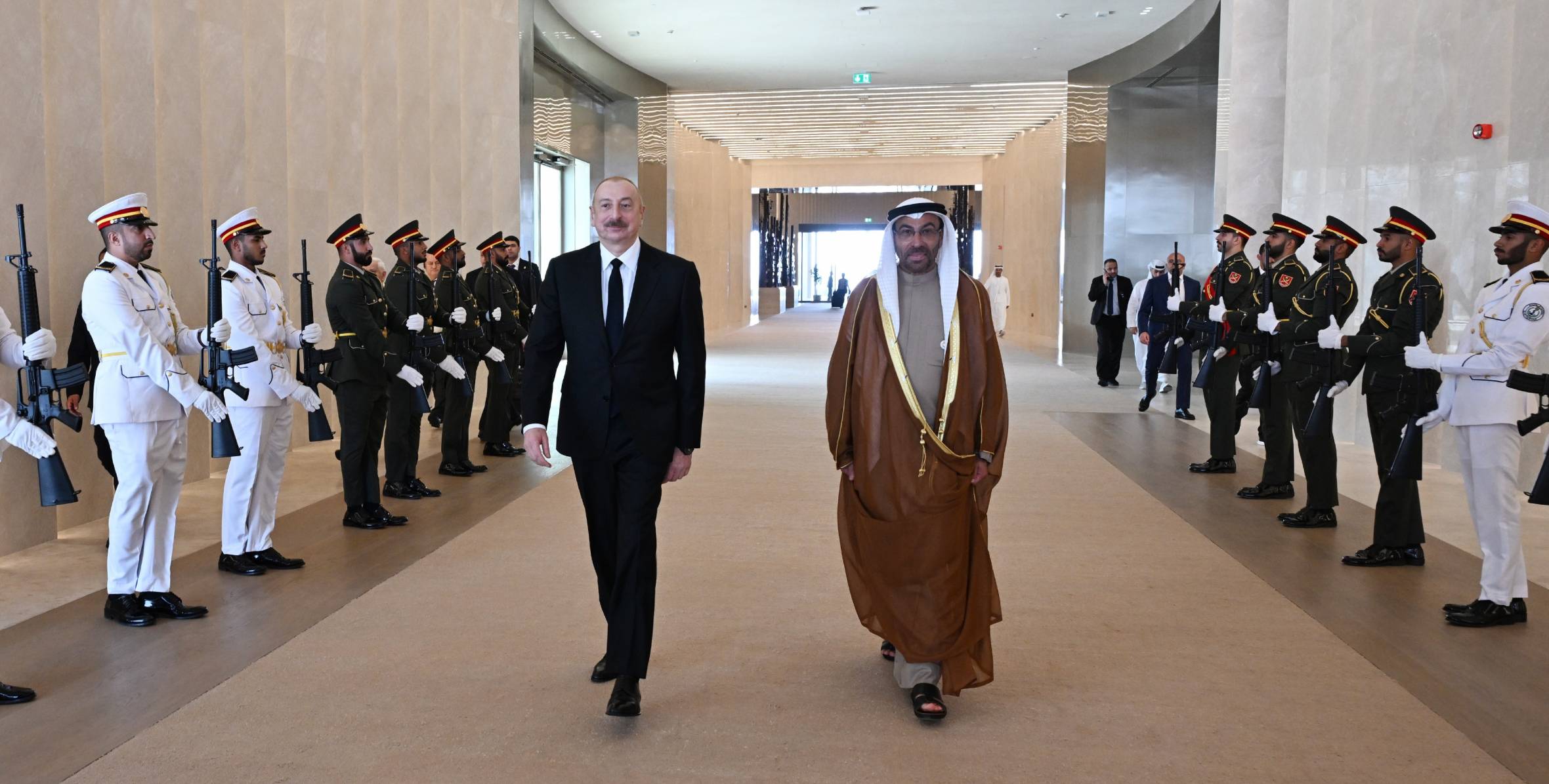 Ilham Aliyev concluded working visit to United Arab Emirates