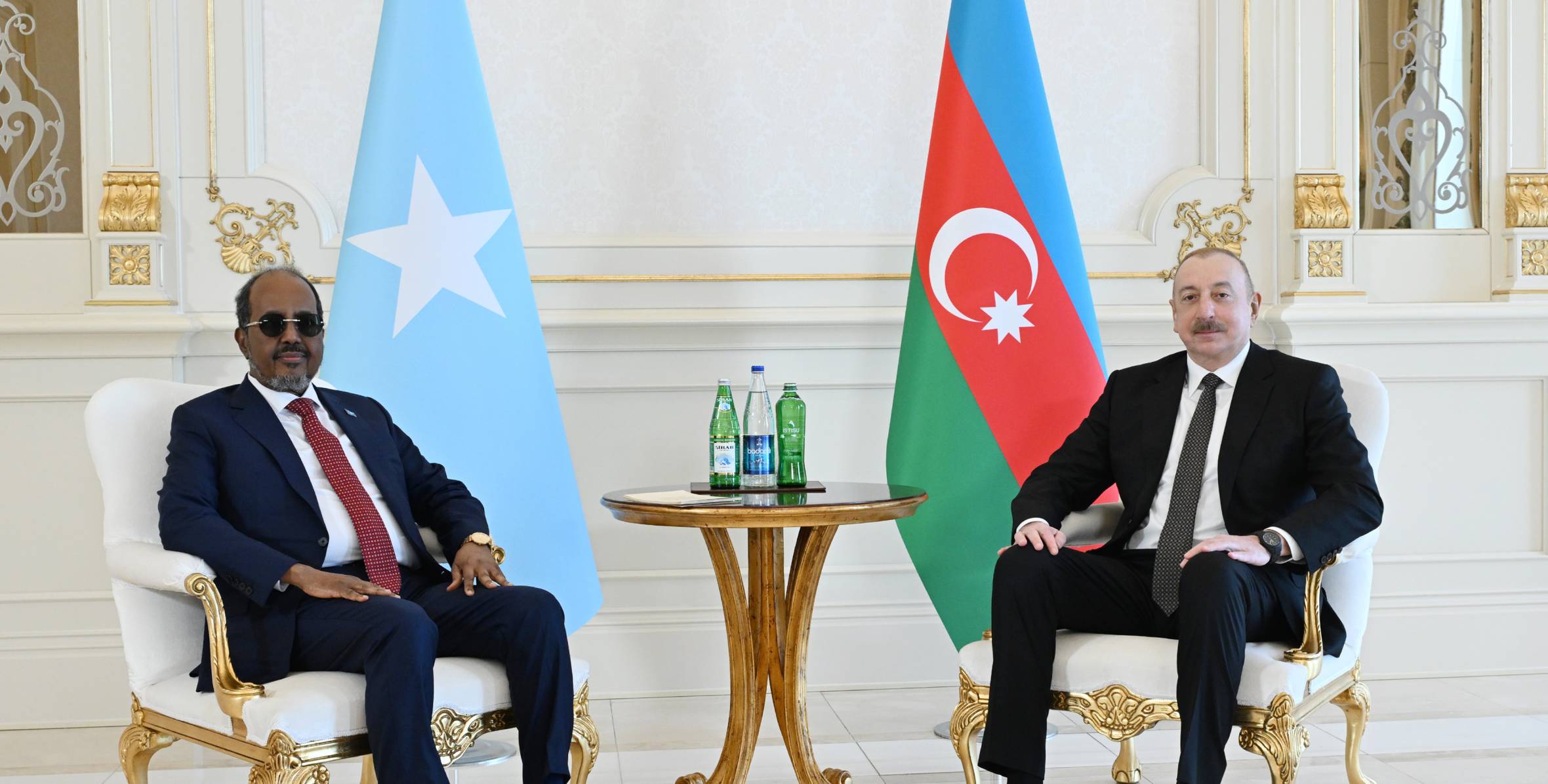 Ilham Aliyev held one-on-one meeting with President of Somalia Hassan Sheikh Mohamud