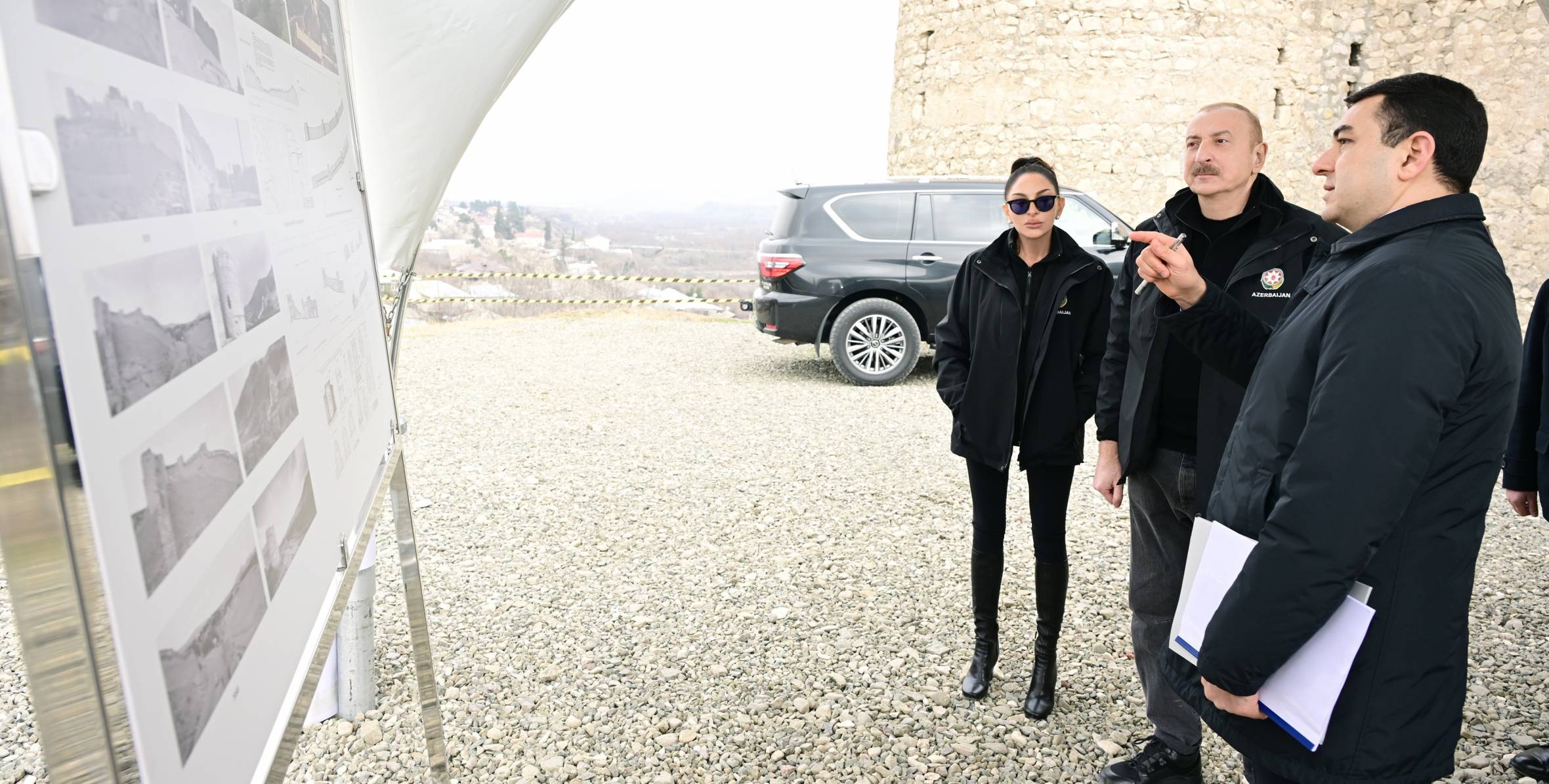 Ilham Aliyev reviewed concept design for Asgaran Fortress Complex