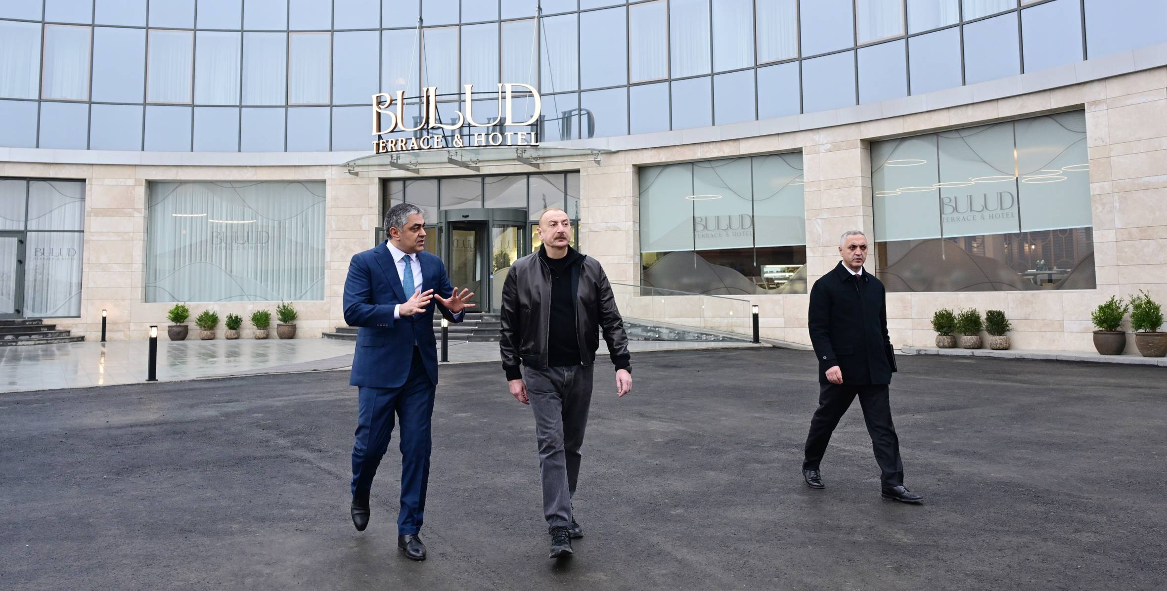 Ilham Aliyev attended opening of Bulud Hotel in Khankendi