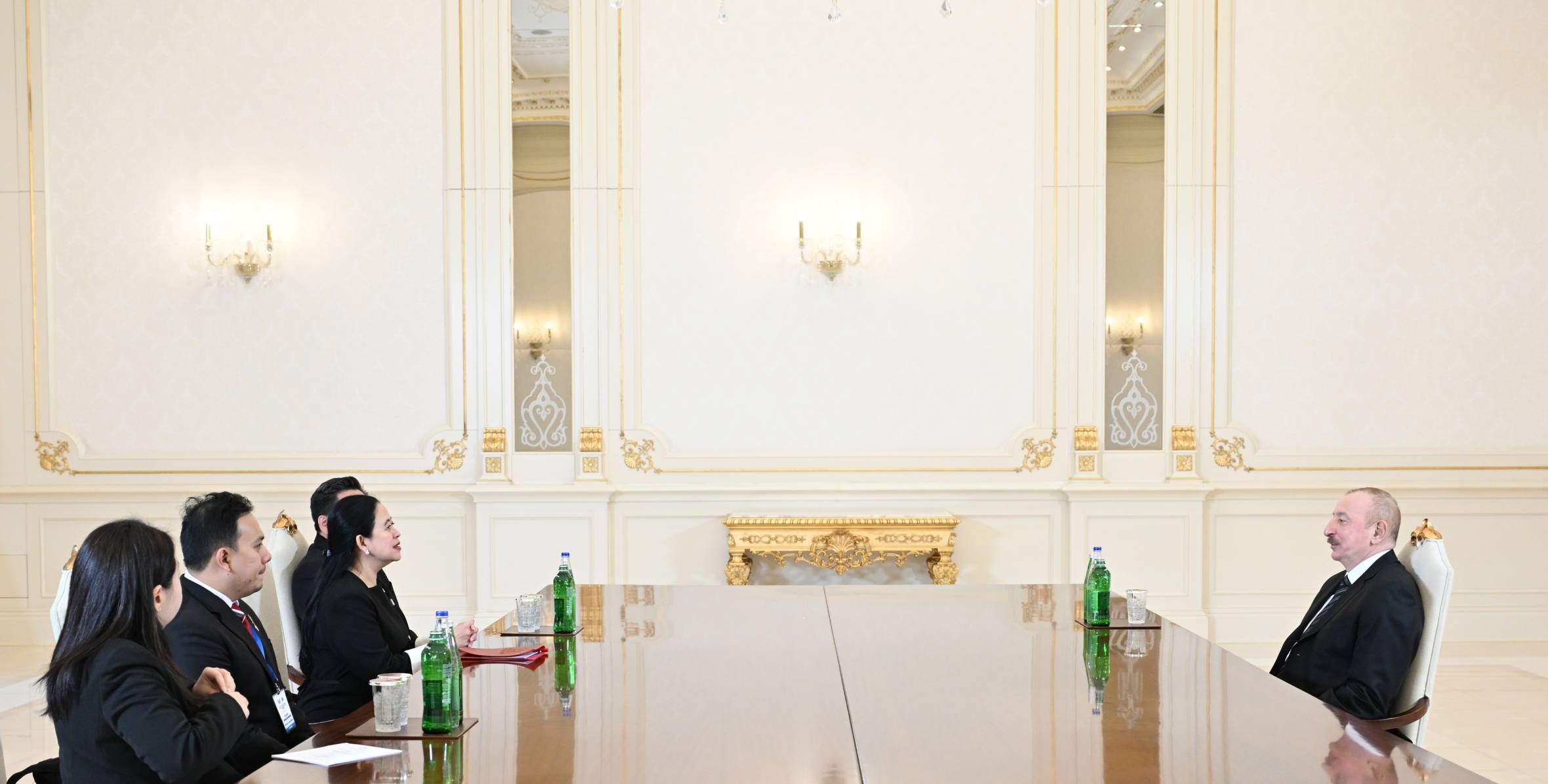 Ilham Aliyev received Speaker of House of Representatives of Indonesia