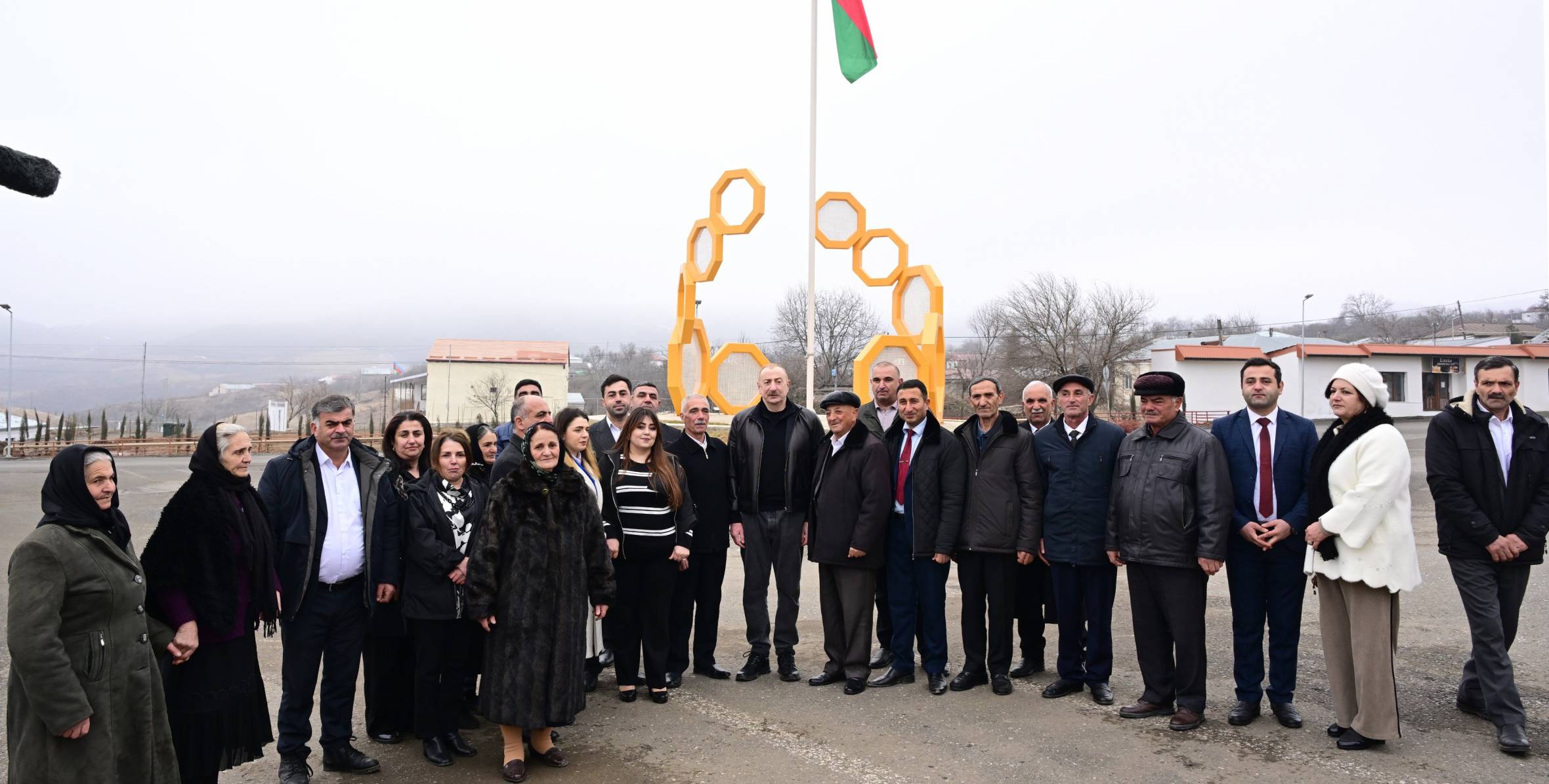 Ilham Aliyev reviewed restoration in Ballija village, met relocated residents